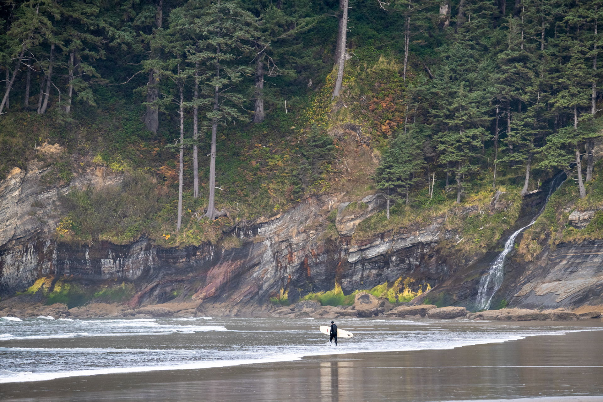 Blumenthal Falls - Short Sand Beach - Oswald West State Park