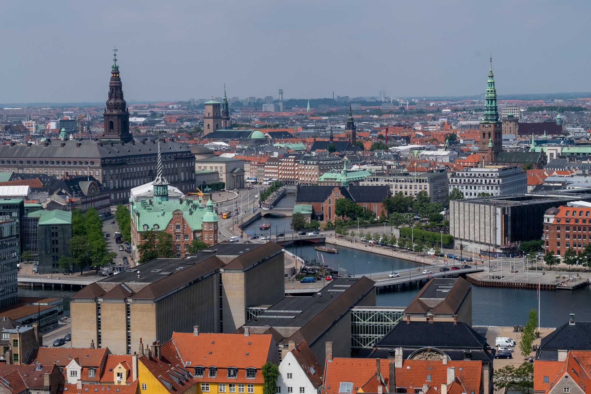 Vista desde la torre de la iglesia