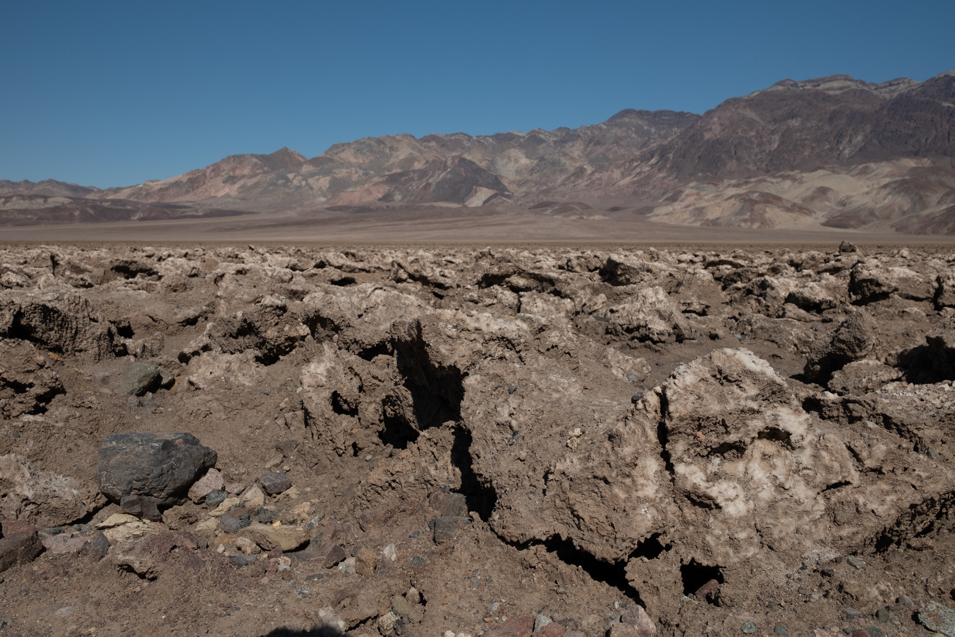 Death Valley - campo de golf del diablo