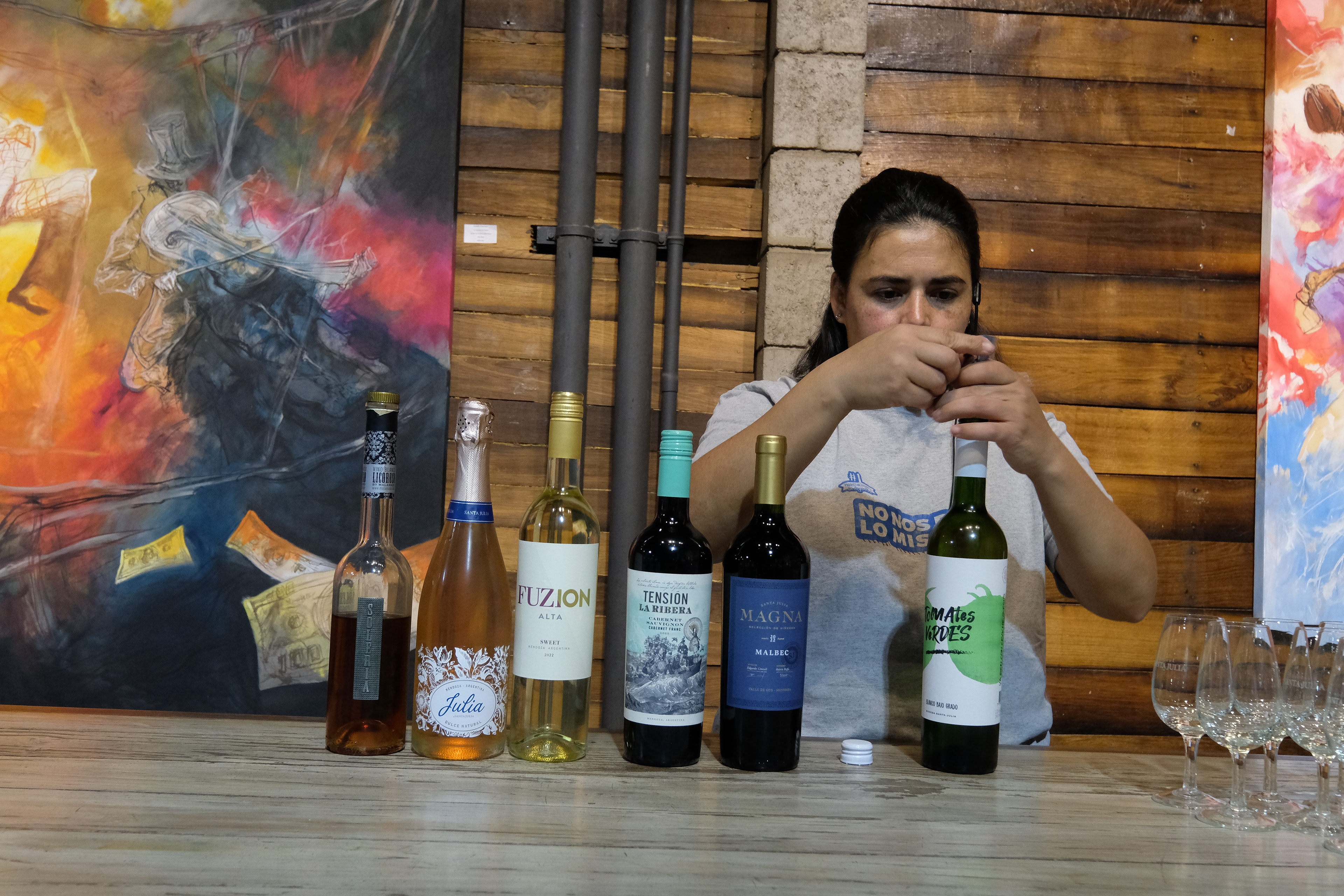 Bodega Santa Julia - degustacion