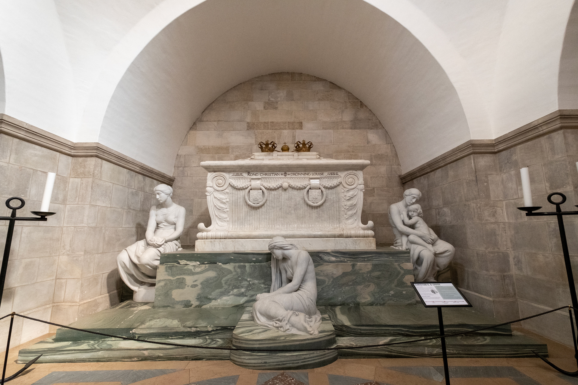 Catedral de Roskilde - Rey Christian IX y Louise