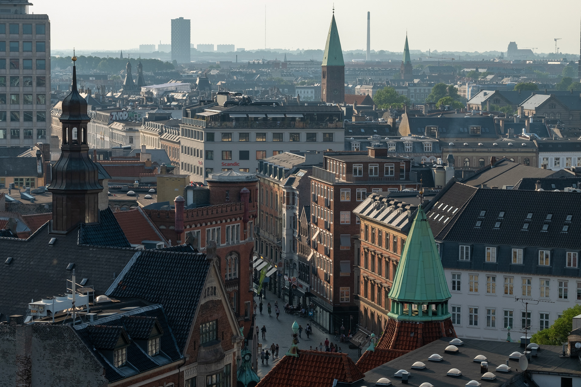 Vista desde la torre redonda