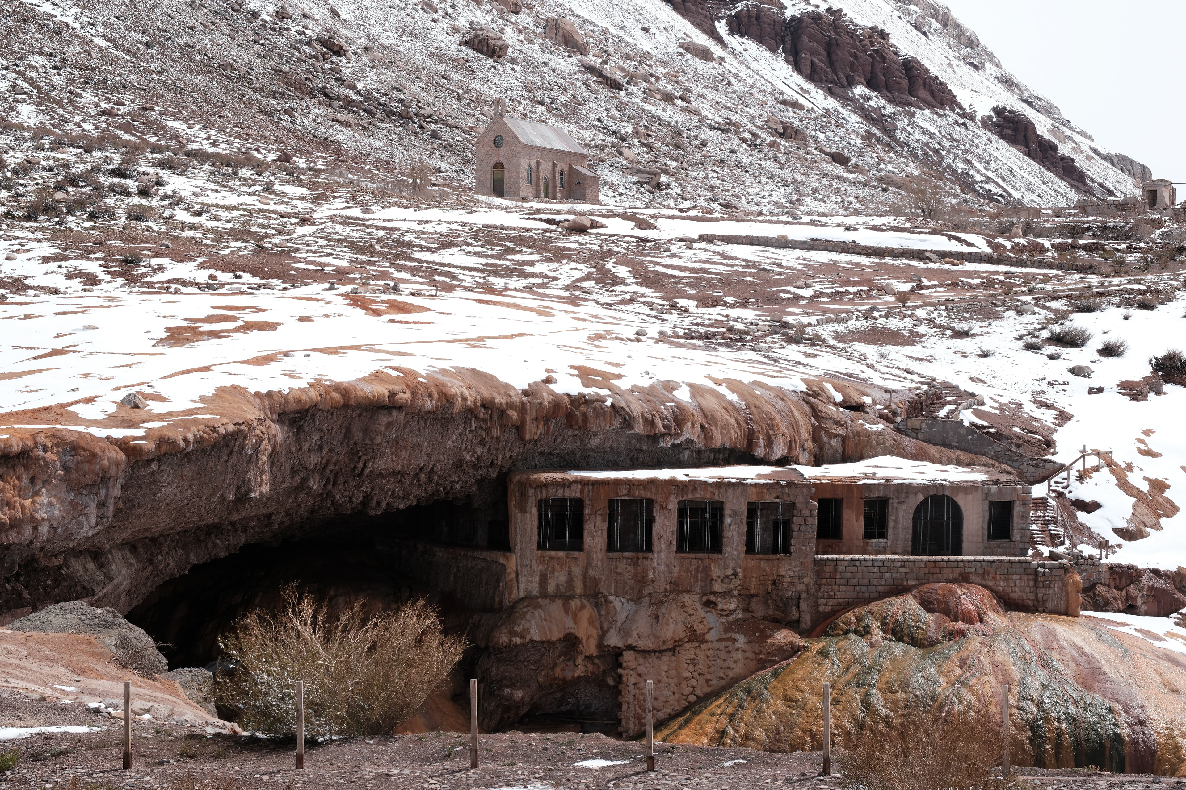 Puente del Inca - Baños termales