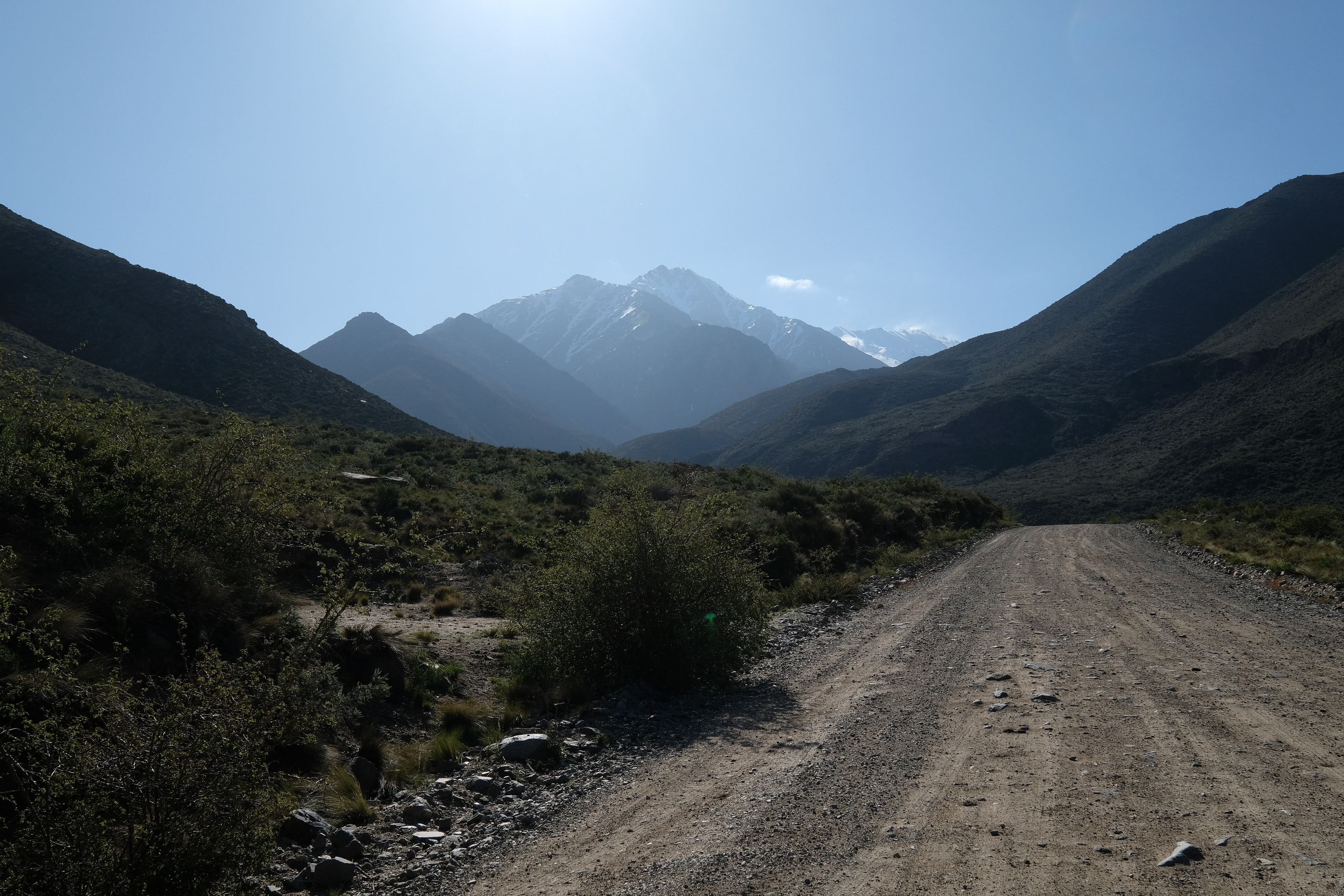 Camino a  el Cajón de Arenales
