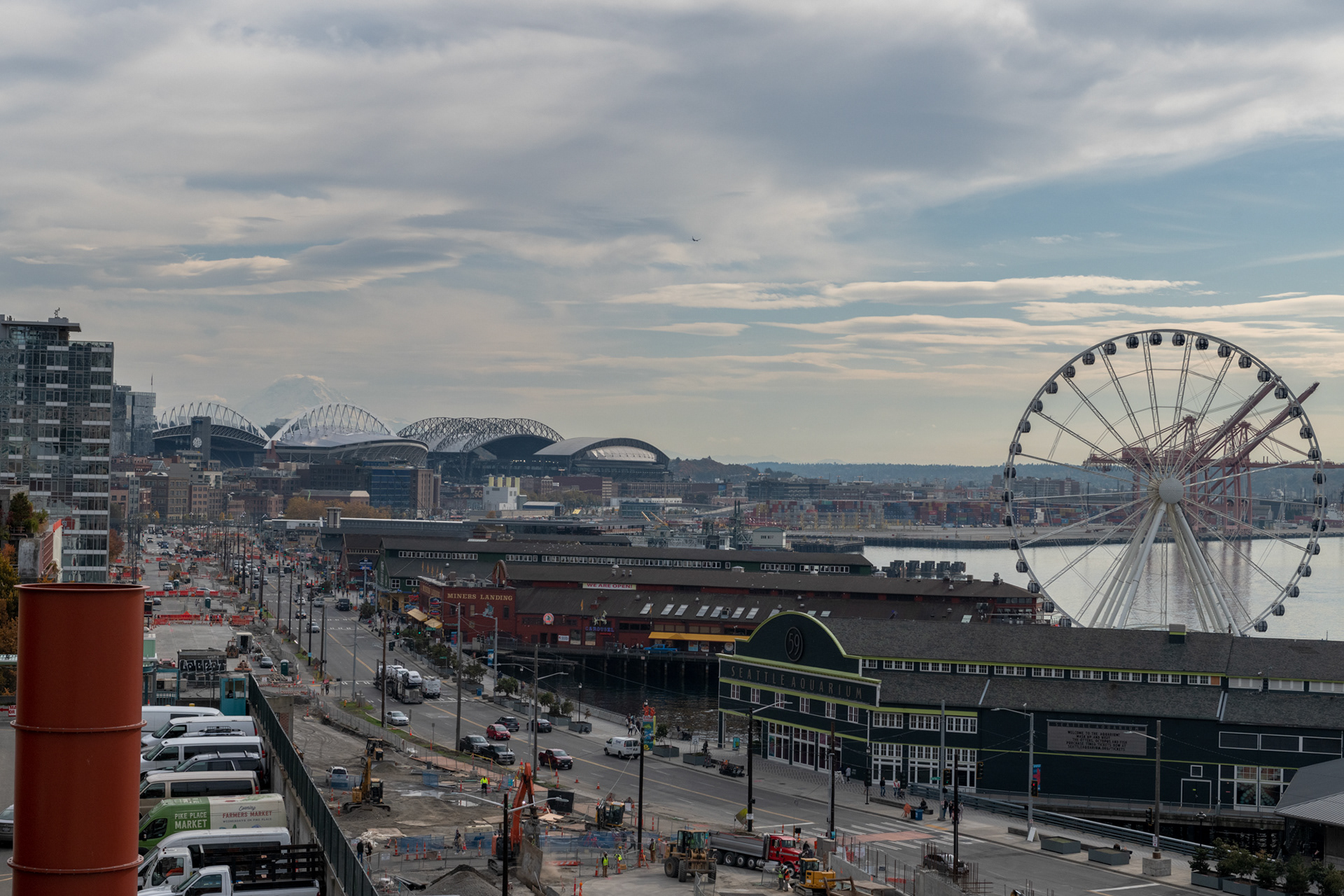Vista desde el Pike Place Market