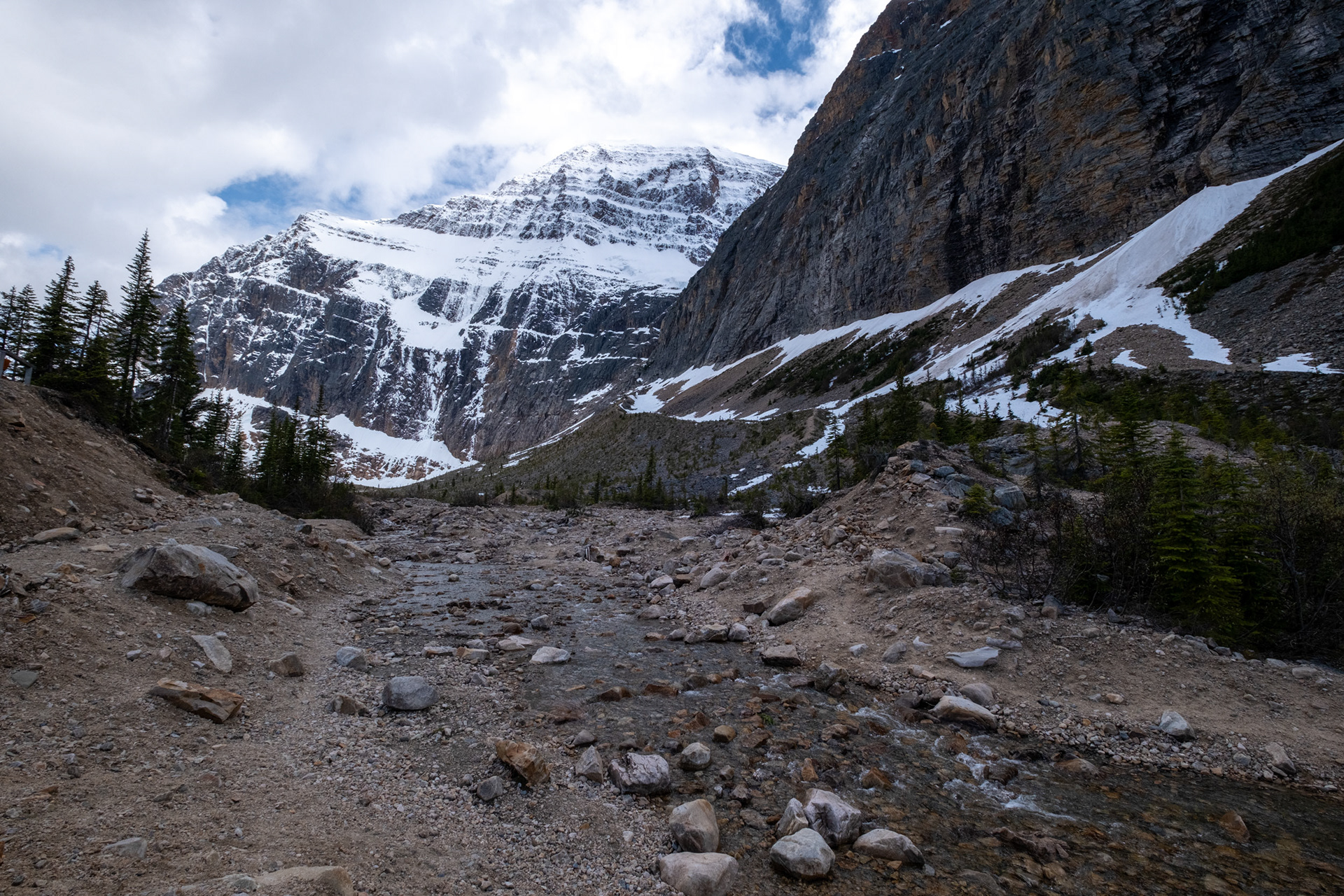 Trillo al Cavell pond (estanque) - Monte Edith Cavell