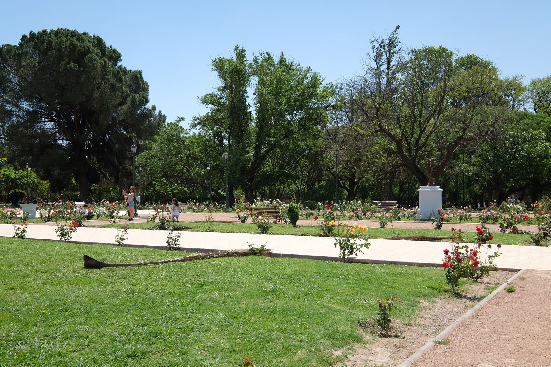 Rosedal del Parque General San Martin