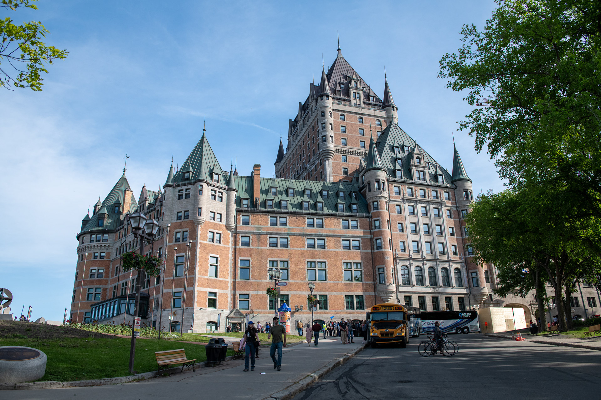Fairmont Le Chateau Frontenac - Quebec antigua