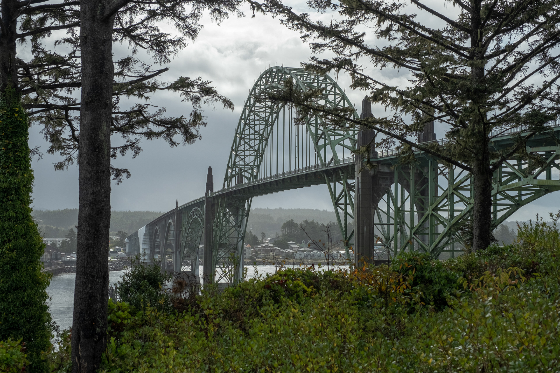Puente de la Bahía de Yaquina, Newport, OR