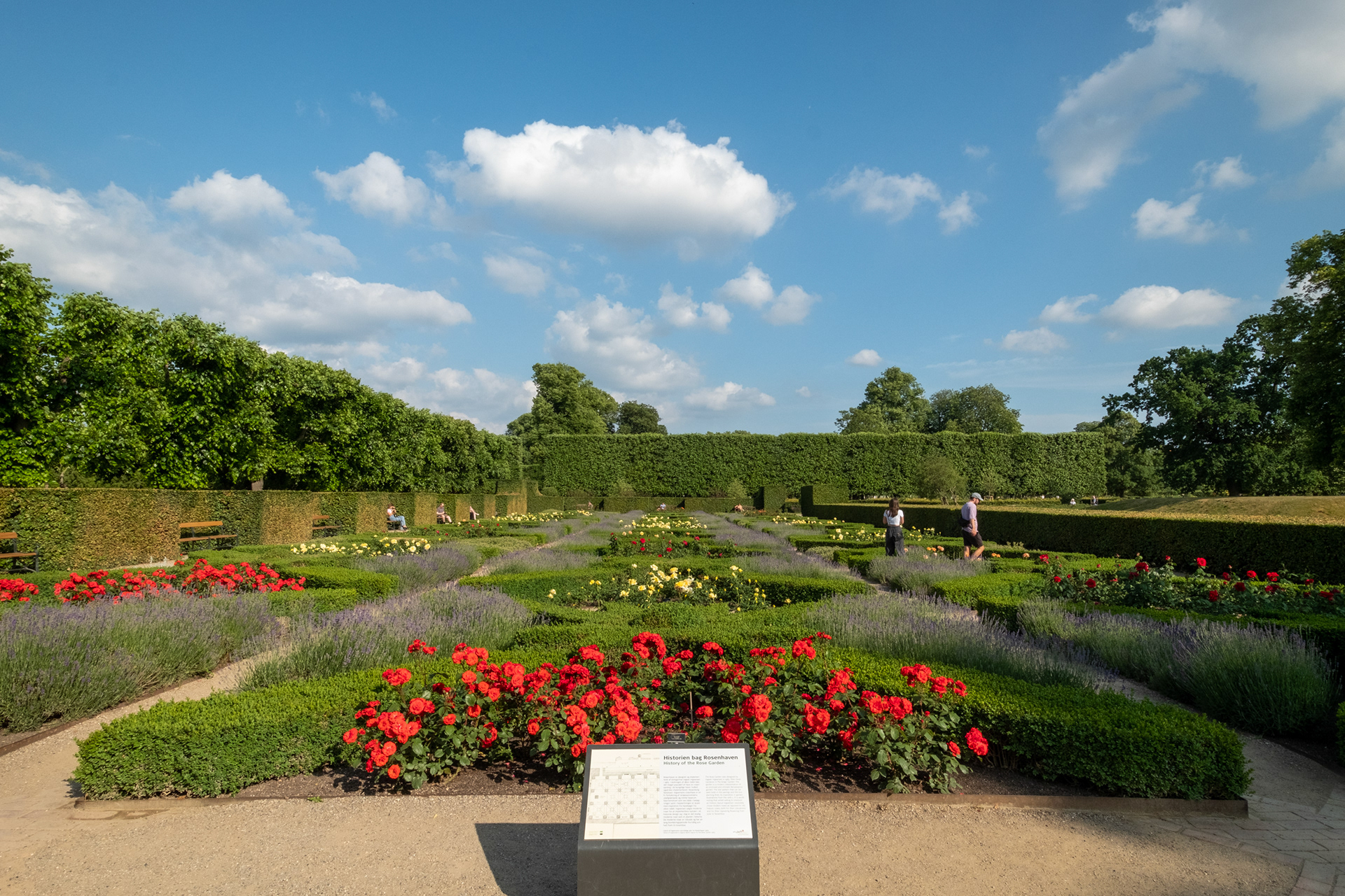 Castillo de Rosenborg - jardines