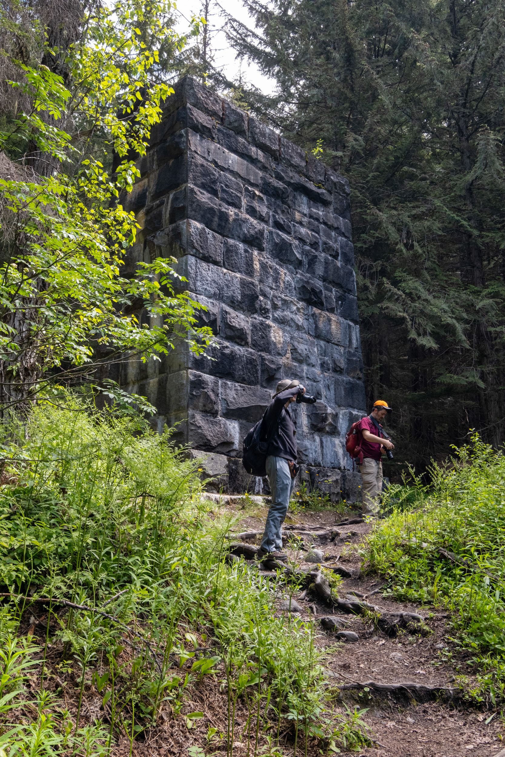 Glacier Nat. Park - bucle Brook - via abandonada del tren por riesgo de avalancha