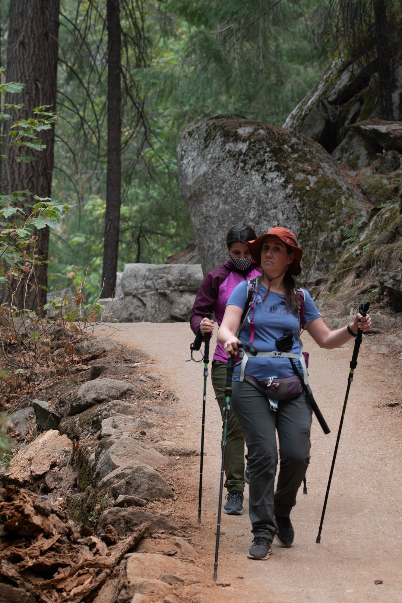 Yosemite - trillo a la cascada Vernal
