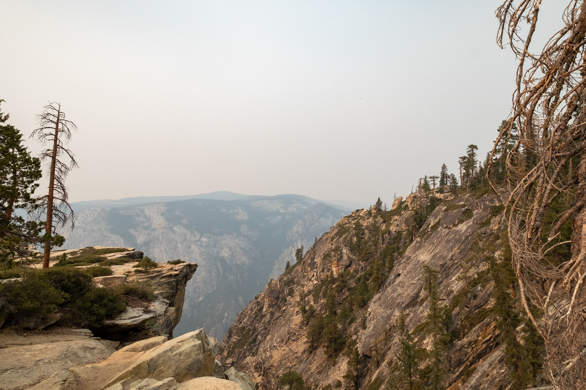 Yosemite - Trillo hacia Taft Point