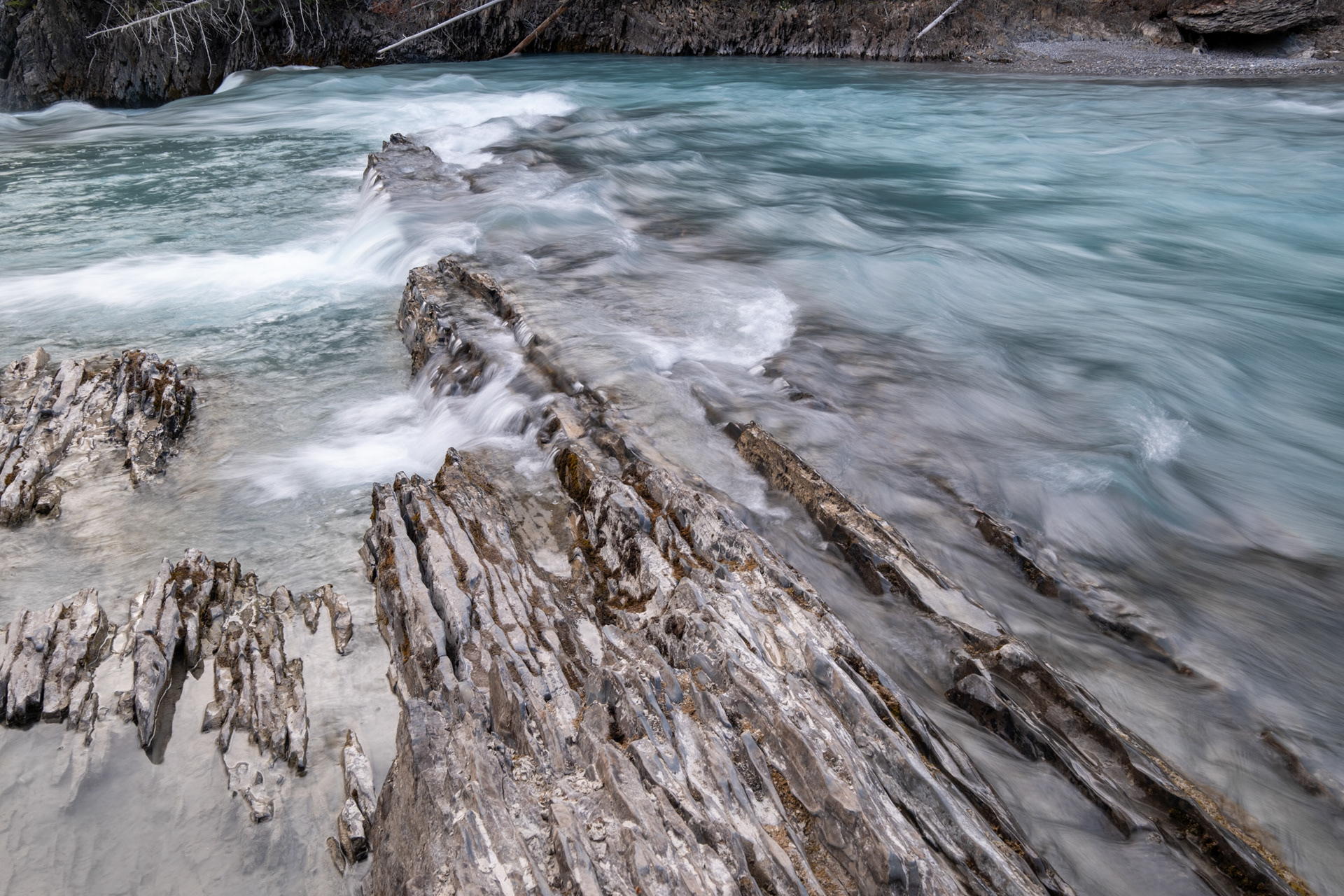 Puente Natural - Río Kicking Horse (caballo pateador)