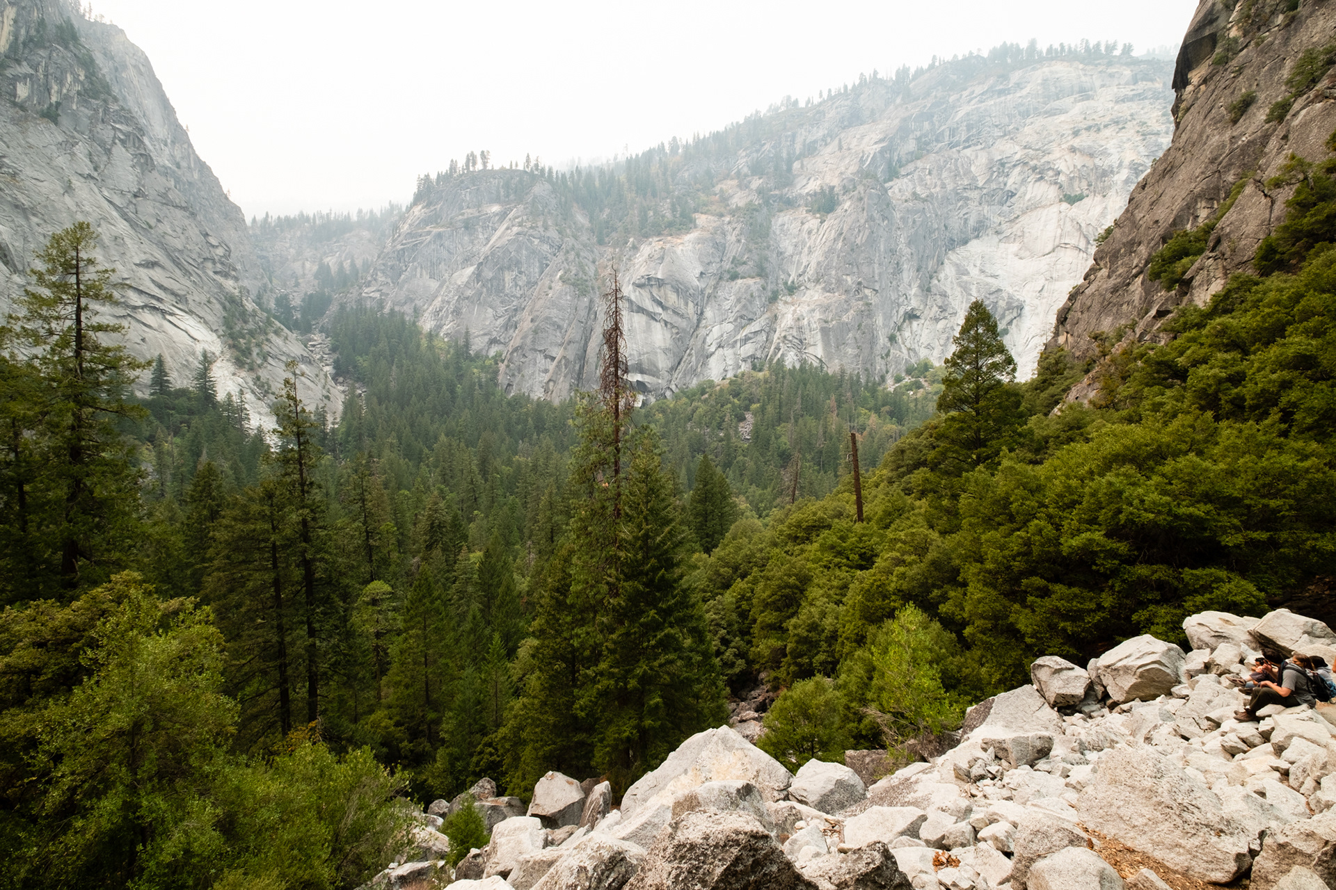 Yosemite - trillo a la cascada Vernal