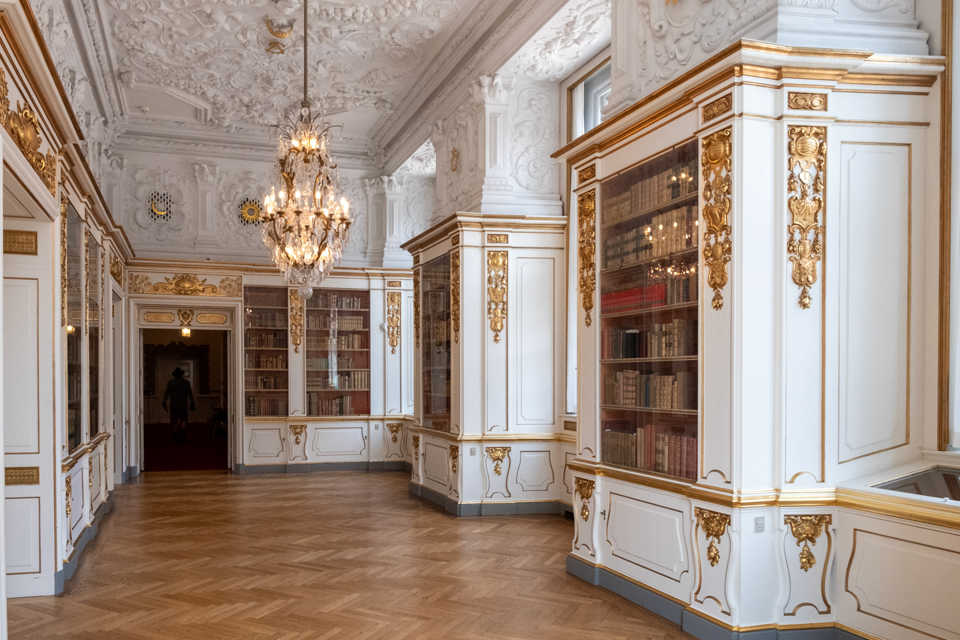 Palacio Christiansborg - biblioteca de la reina