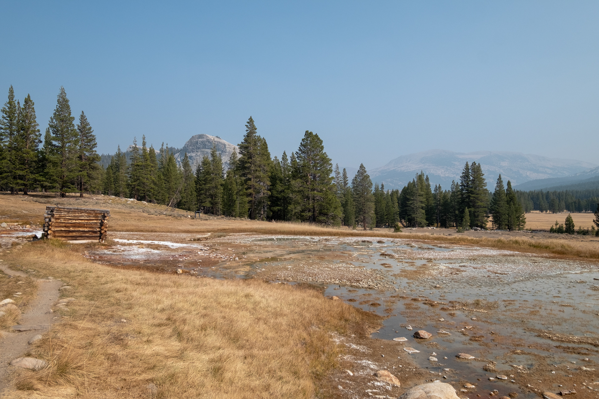 Yosemite - Soda Spring (agua con burbujitas) - Tuolumne Meadows