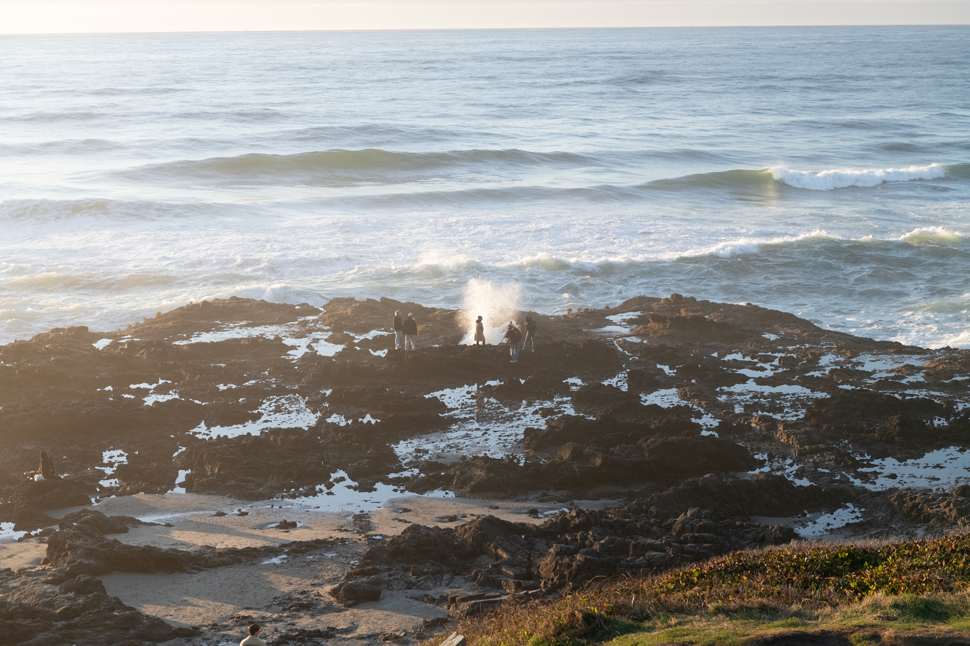 Thor's Well (pozo de Thor), cerca de Yachats, OR