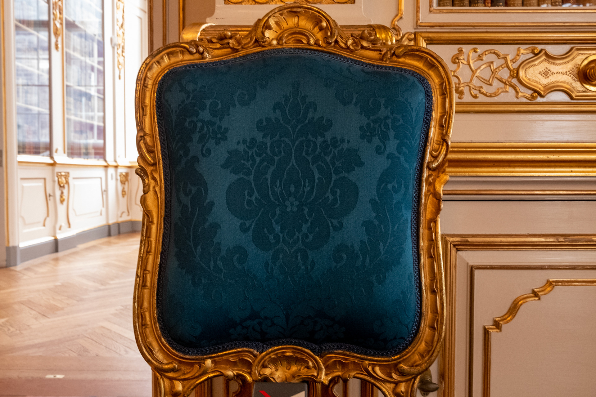 Palacio Christiansborg - biblioteca de la reina