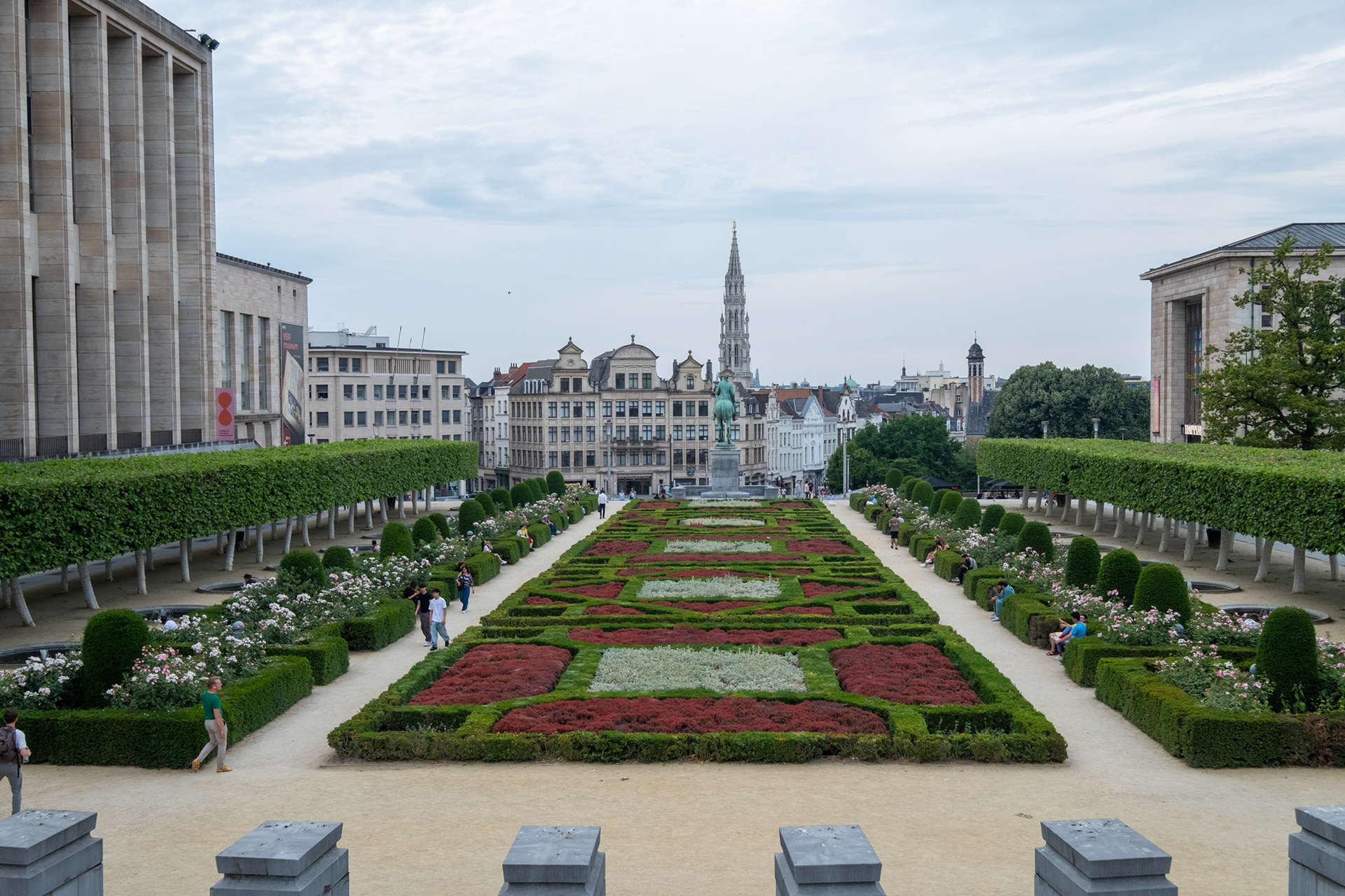 Bruselas - Jardín du Mont des Arts