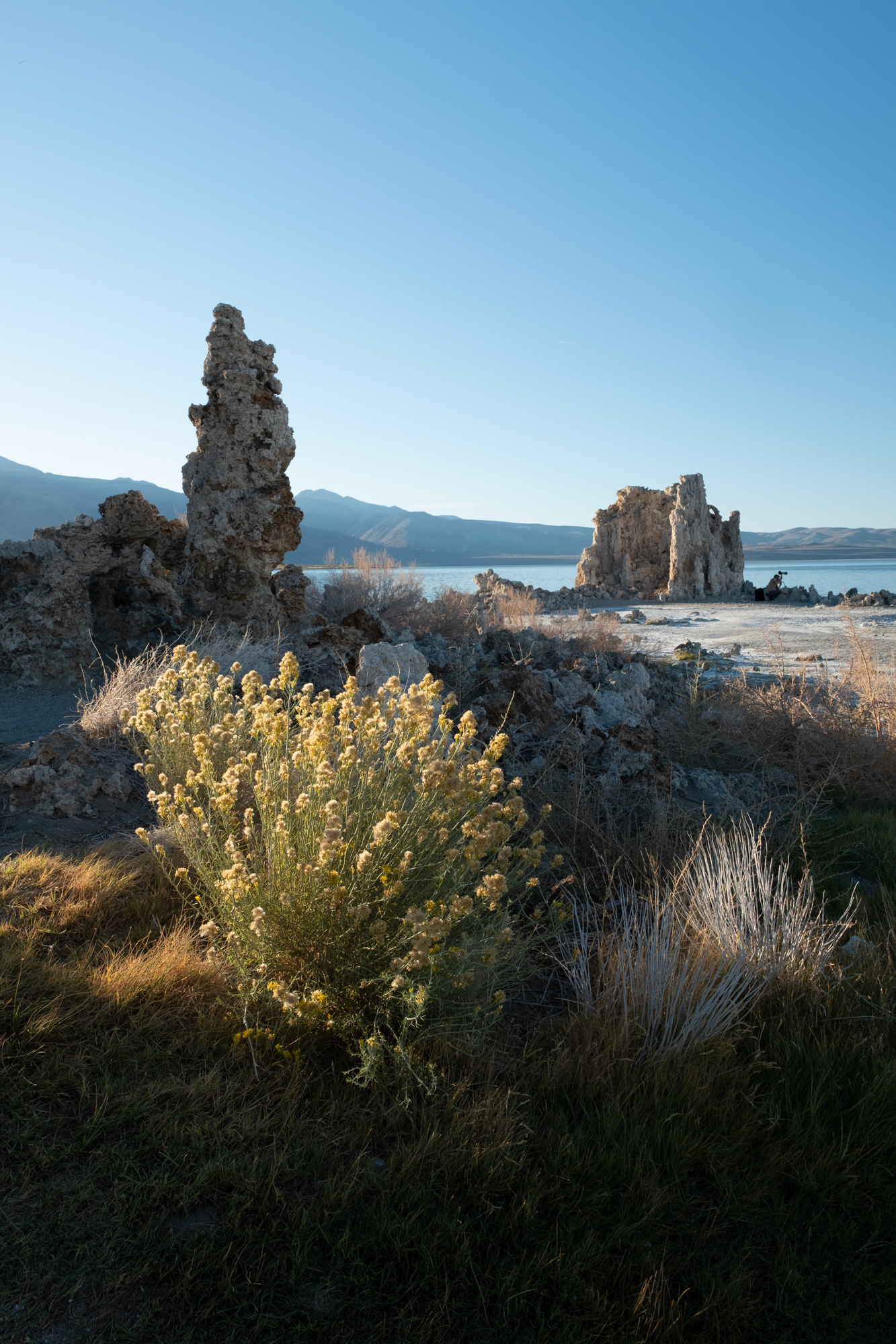 Mono Lake - columnas de toba
