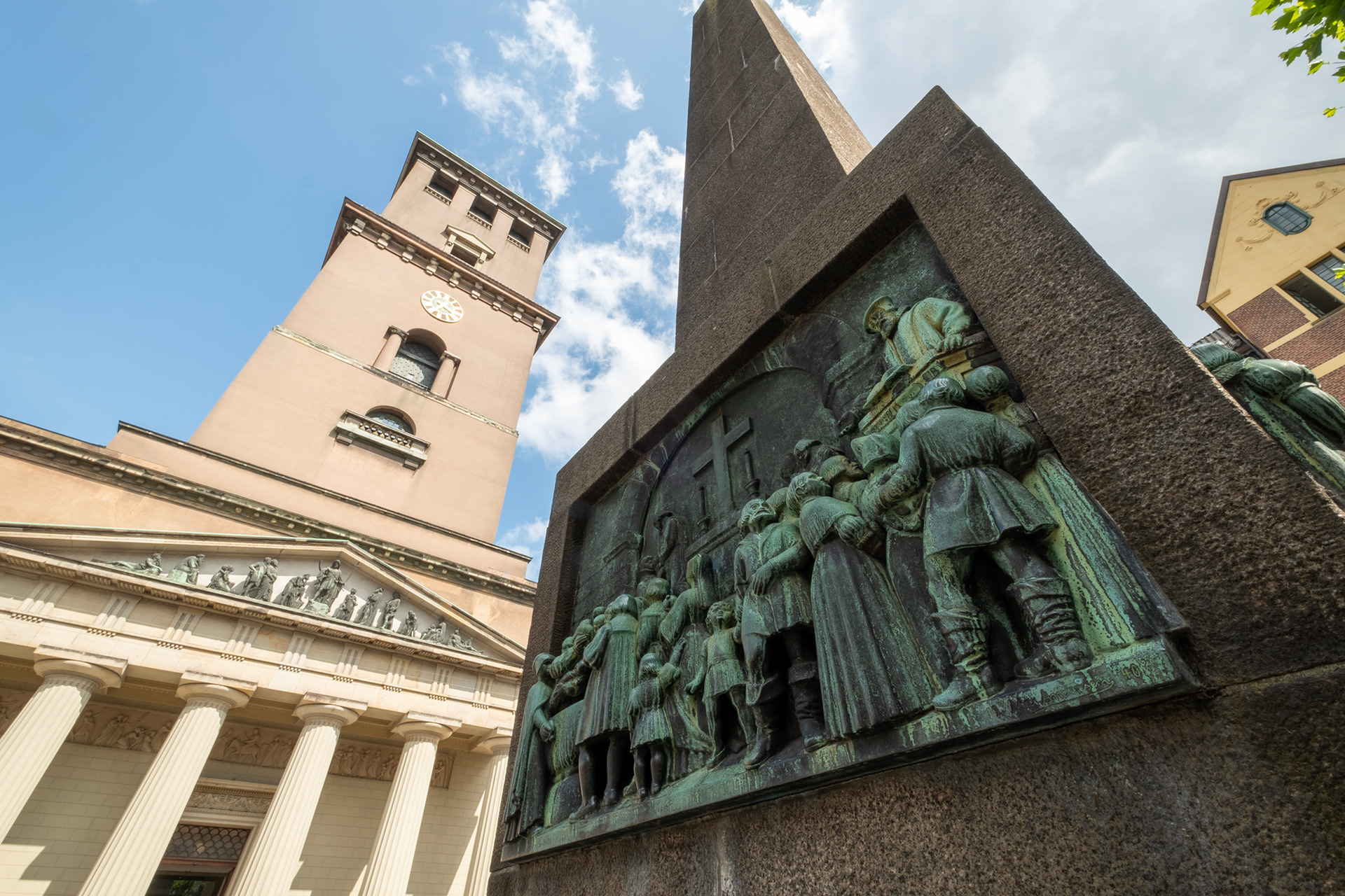 Monumentos de la reforma de Max Andersen y Harald Lønborg-Jensen