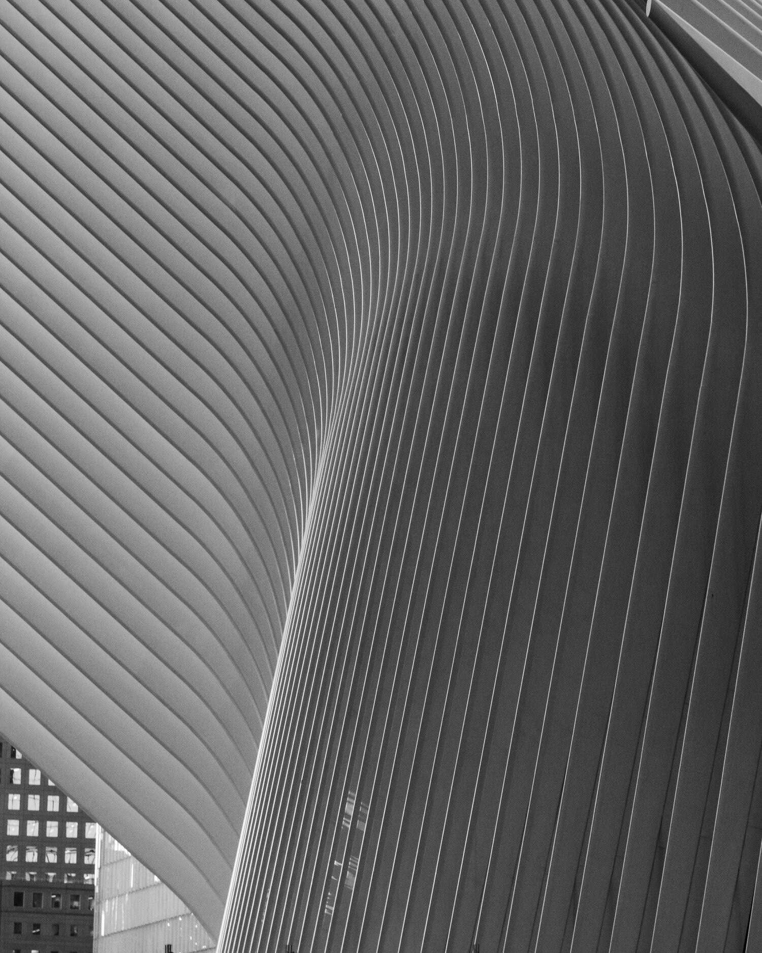 NYC Abstract #5 - Some abstracts shots of the pretty aswesome architecture stile of The Oculus at WTC, New York City, USA.