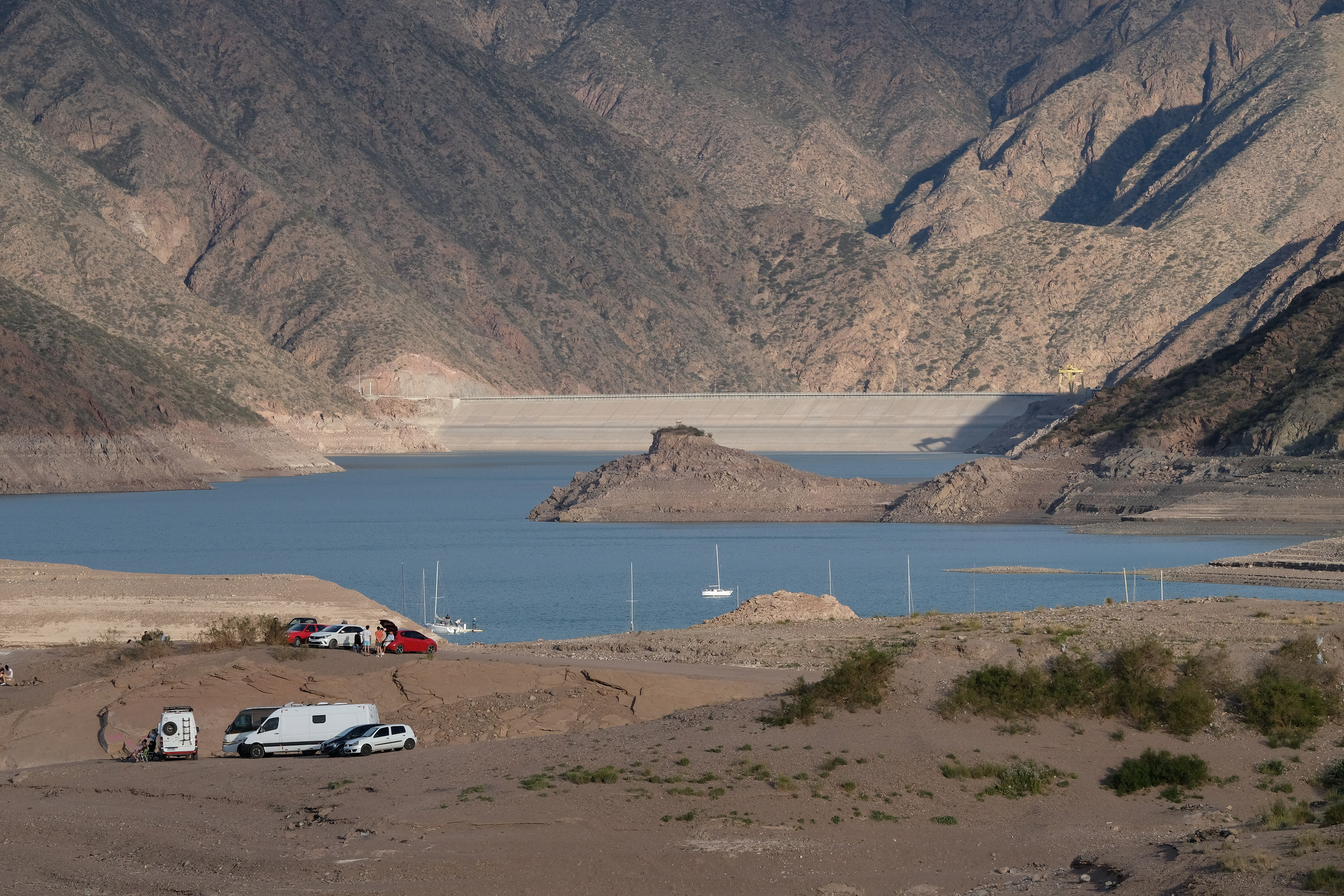 Potrerillos - embalse Río Mendoza