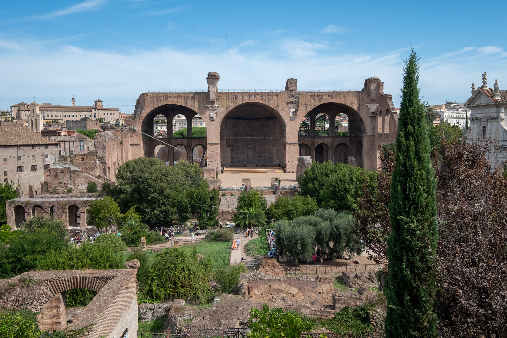 Foro Romano - Basilica di Massenzio - 306 DC