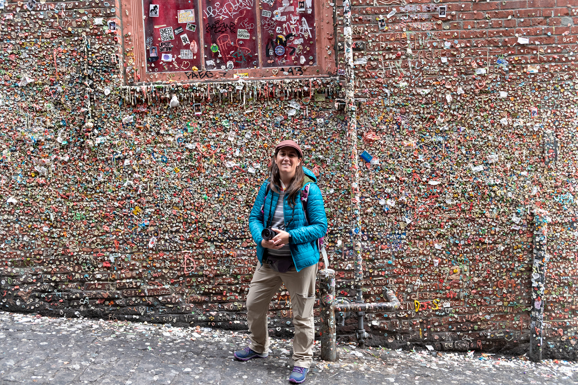 Gum Wall - pared de los chicles, Seattle