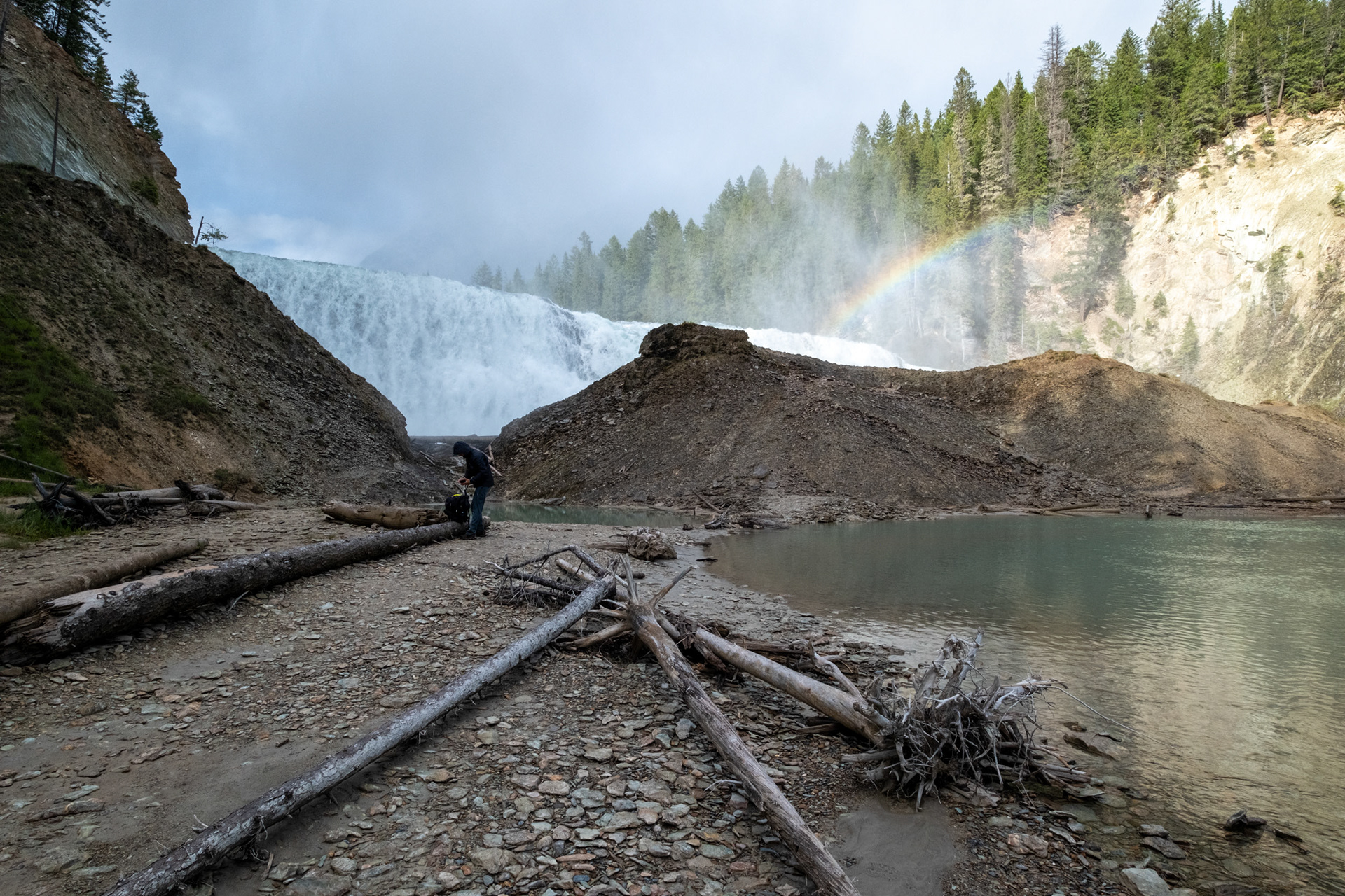 Cascada Wapta - Yoho Nat. Park