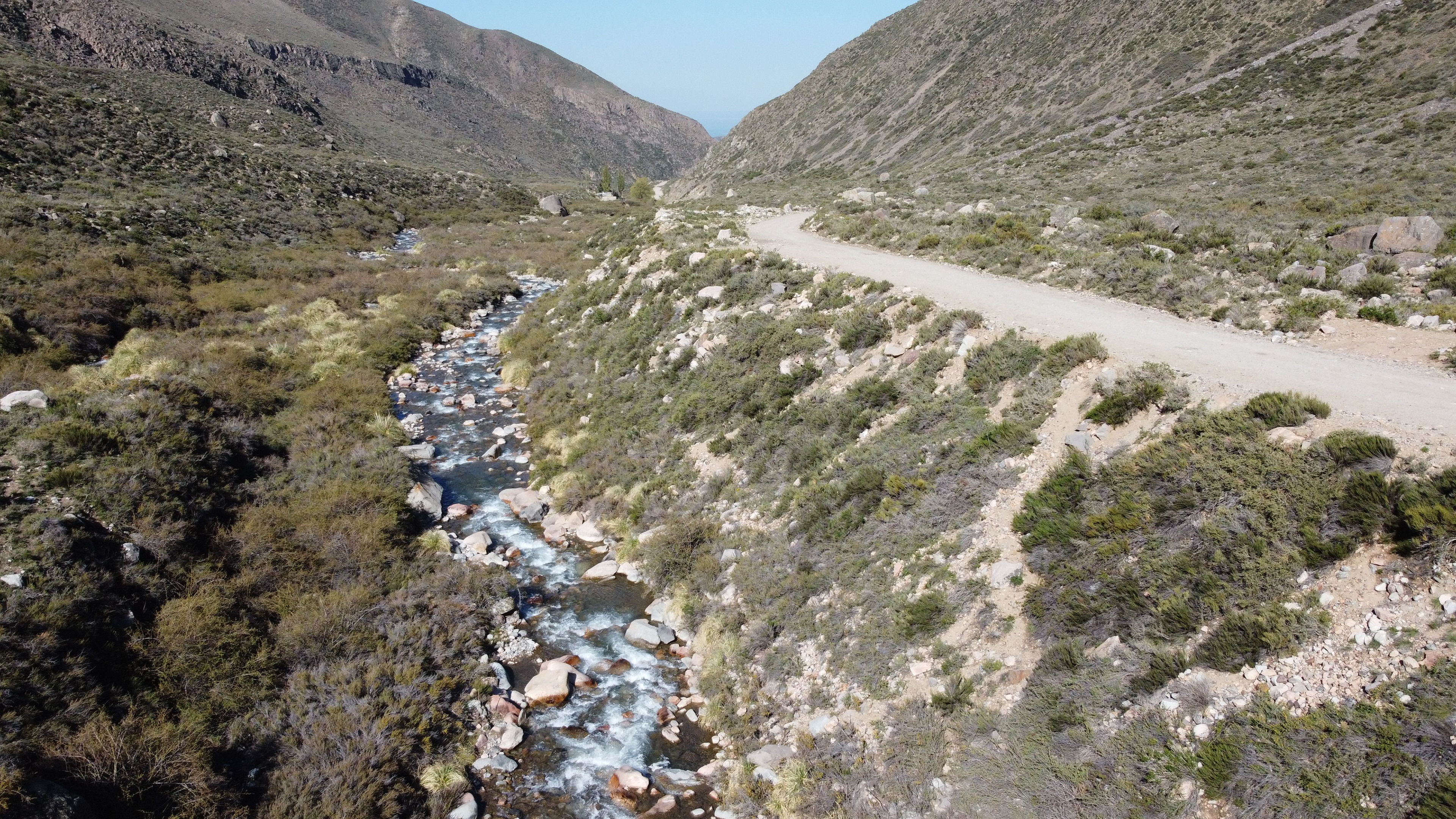 Camino a  el Cajón de Arenales