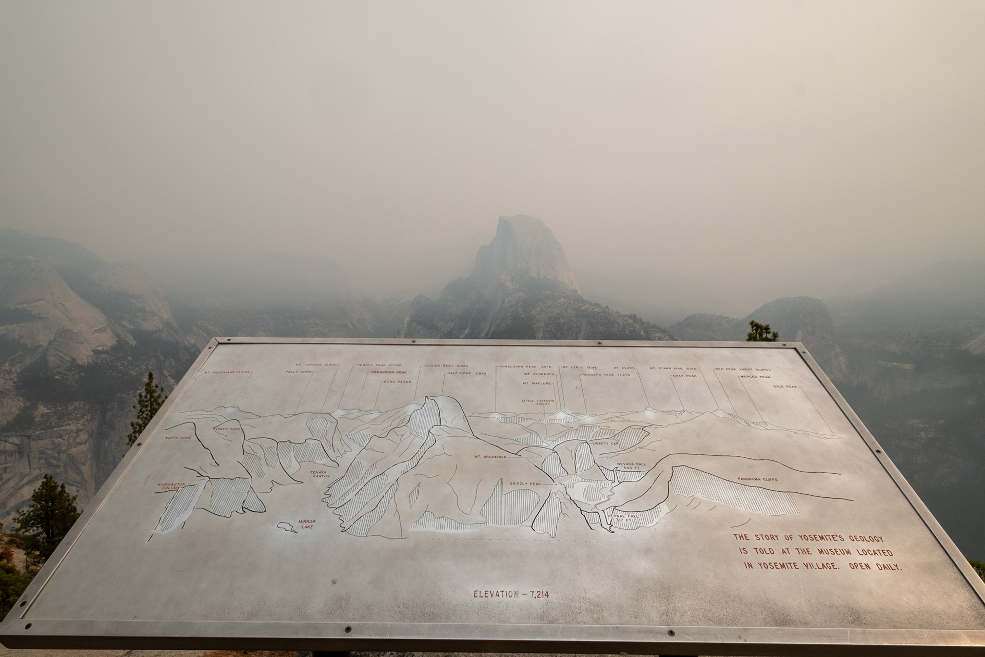 Yosemite - Glacier Point - Half Dome