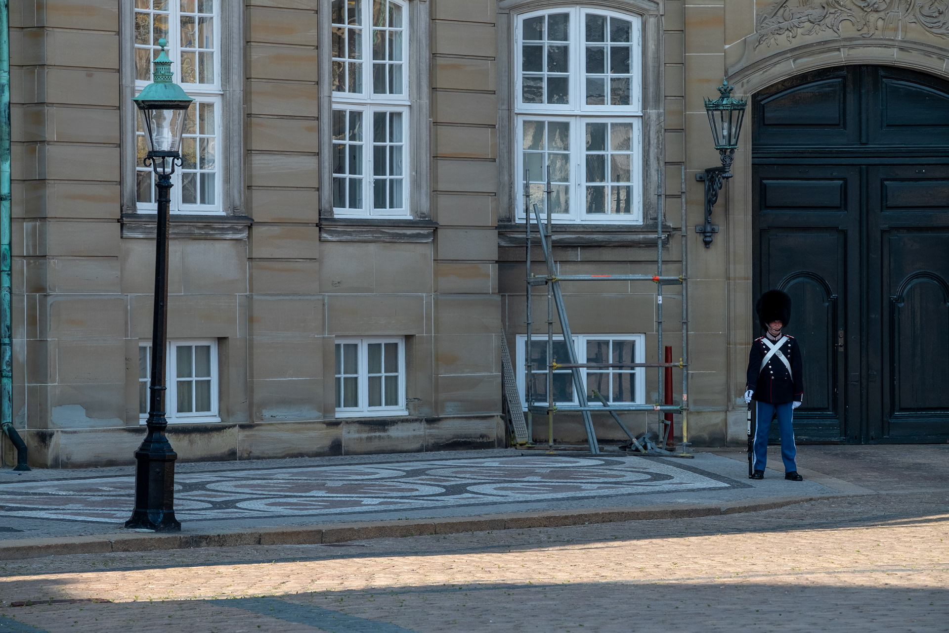 Palacio Amalienborg, residencia real