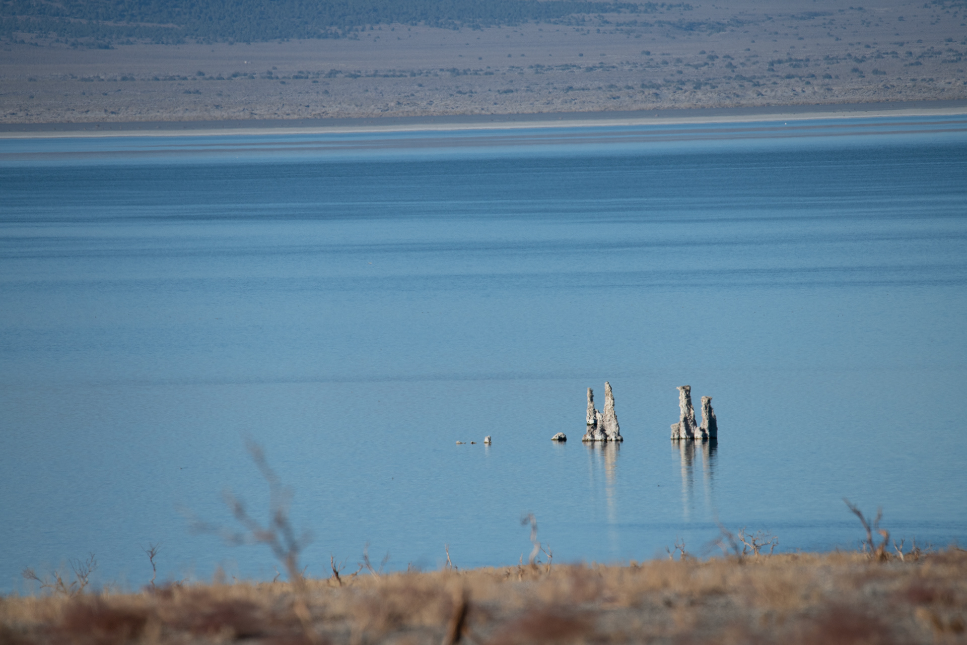 Mono Lake - su agua es muy alcalina y hasta contiene arsénico