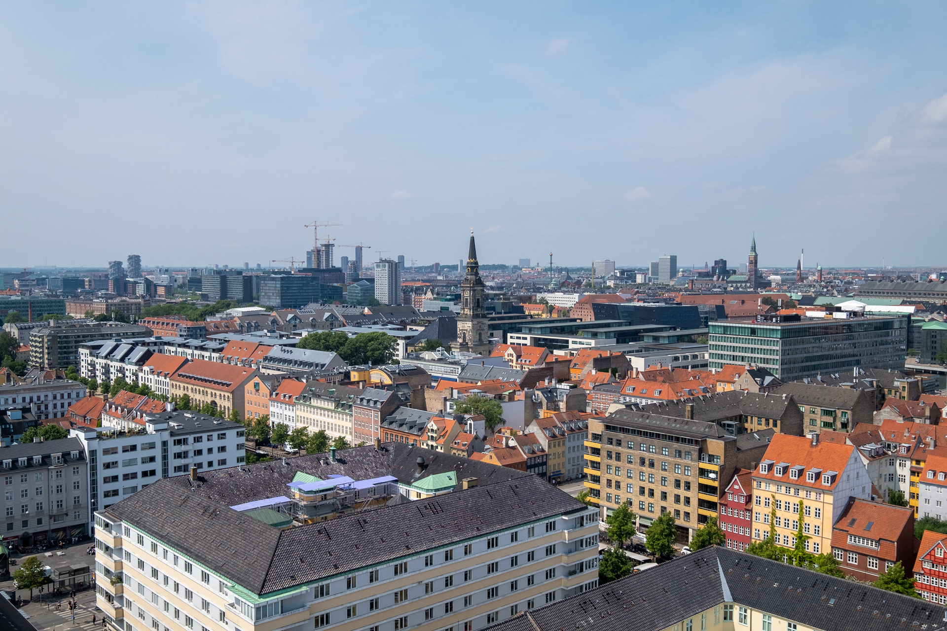 Vista desde la torre de la iglesia