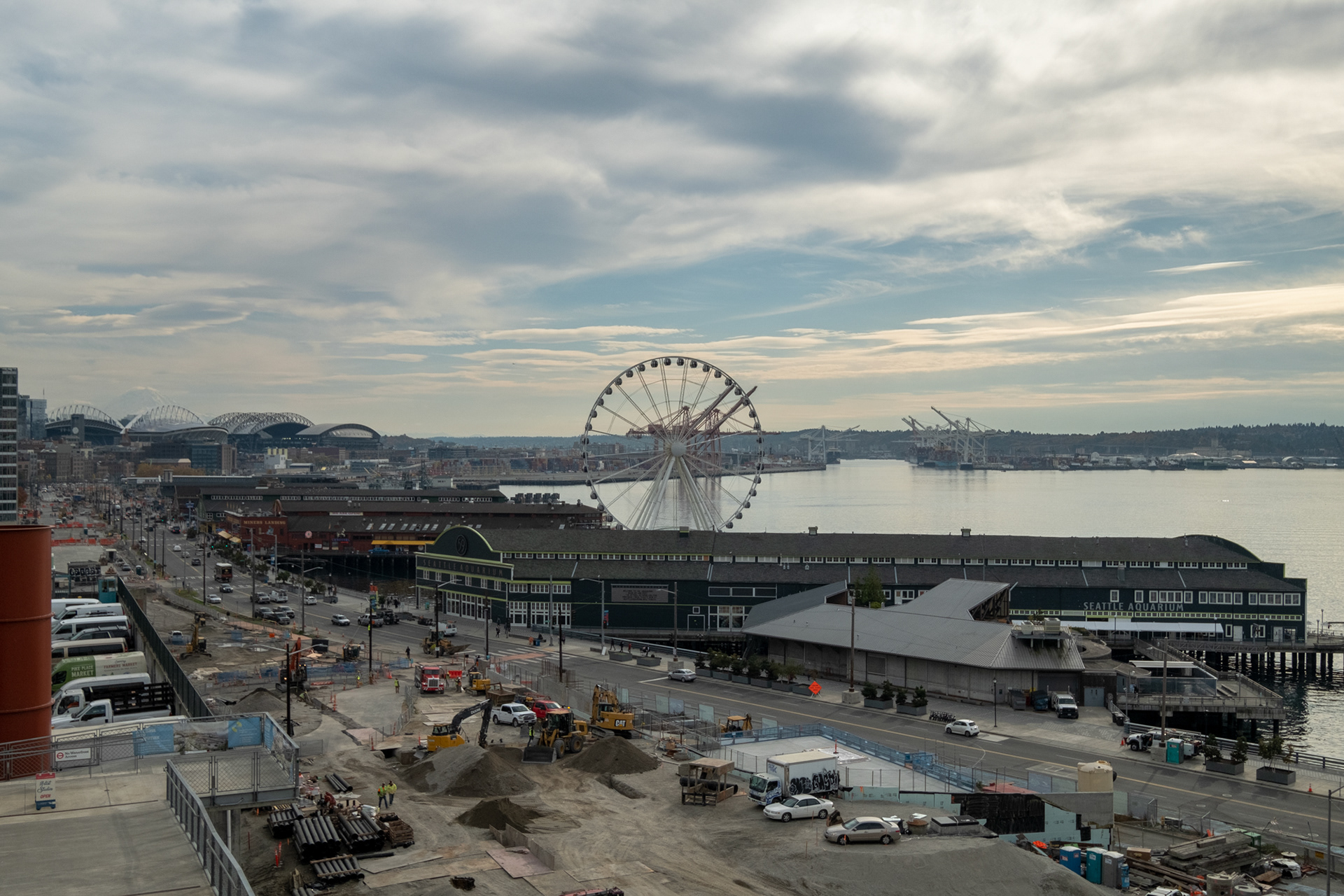 Vista desde el Pike Place Market