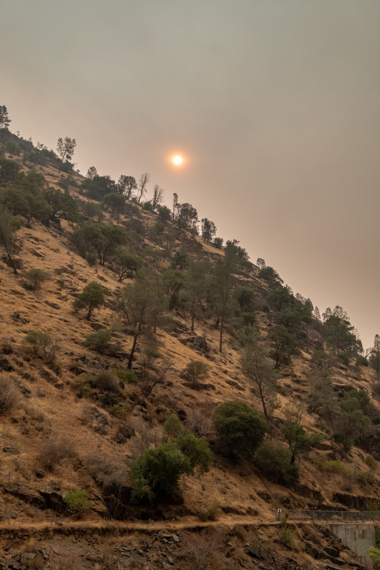 Yosemite - humo de los incendios