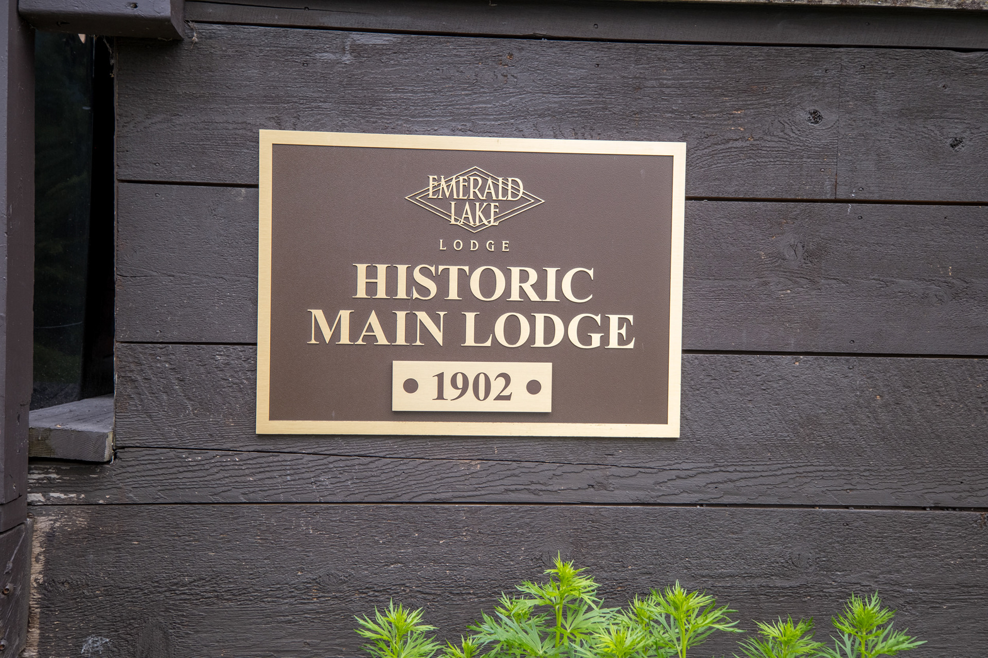 Lago Emerald - Lodge histórico de 1902