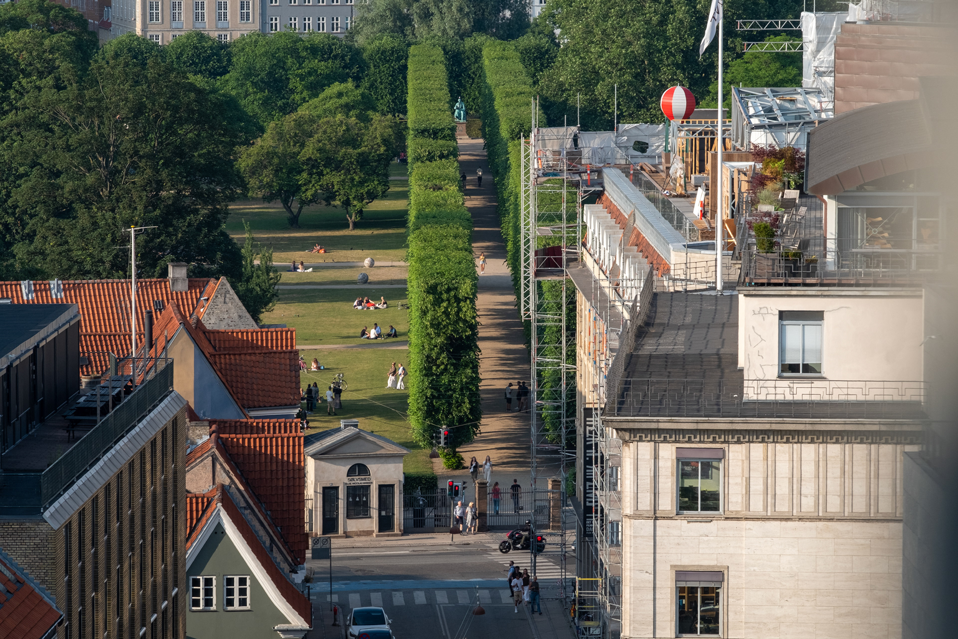 Vista desde la torre redonda
