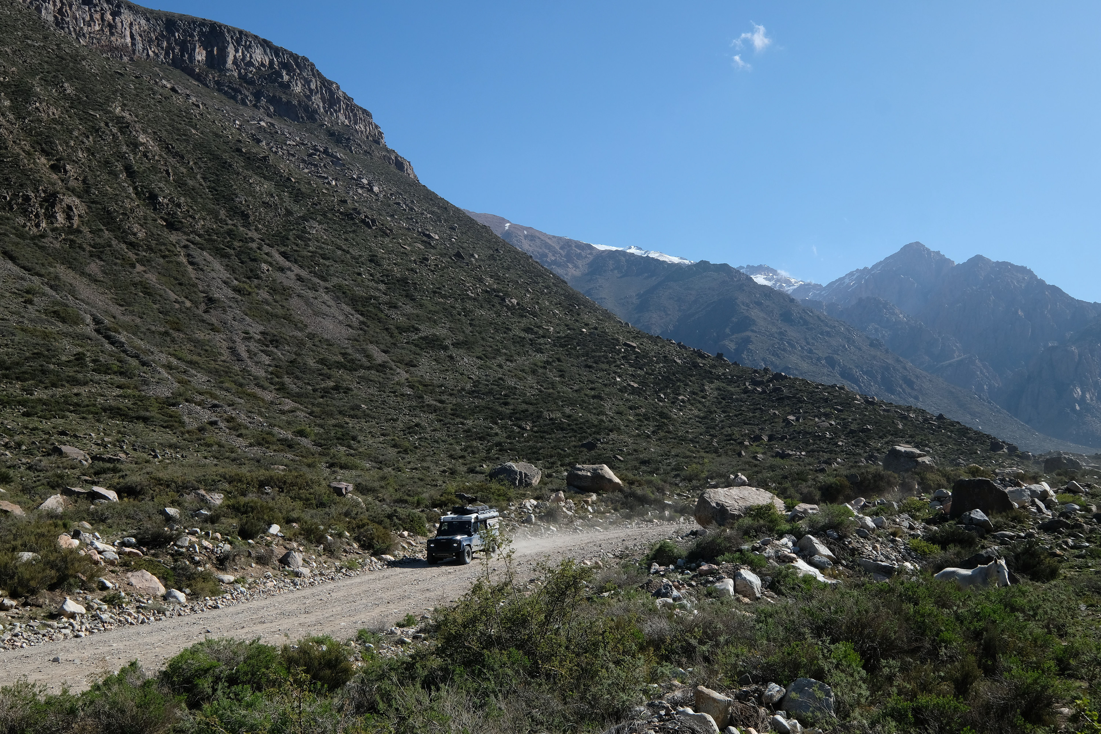 Camino a  el Cajón de Arenales