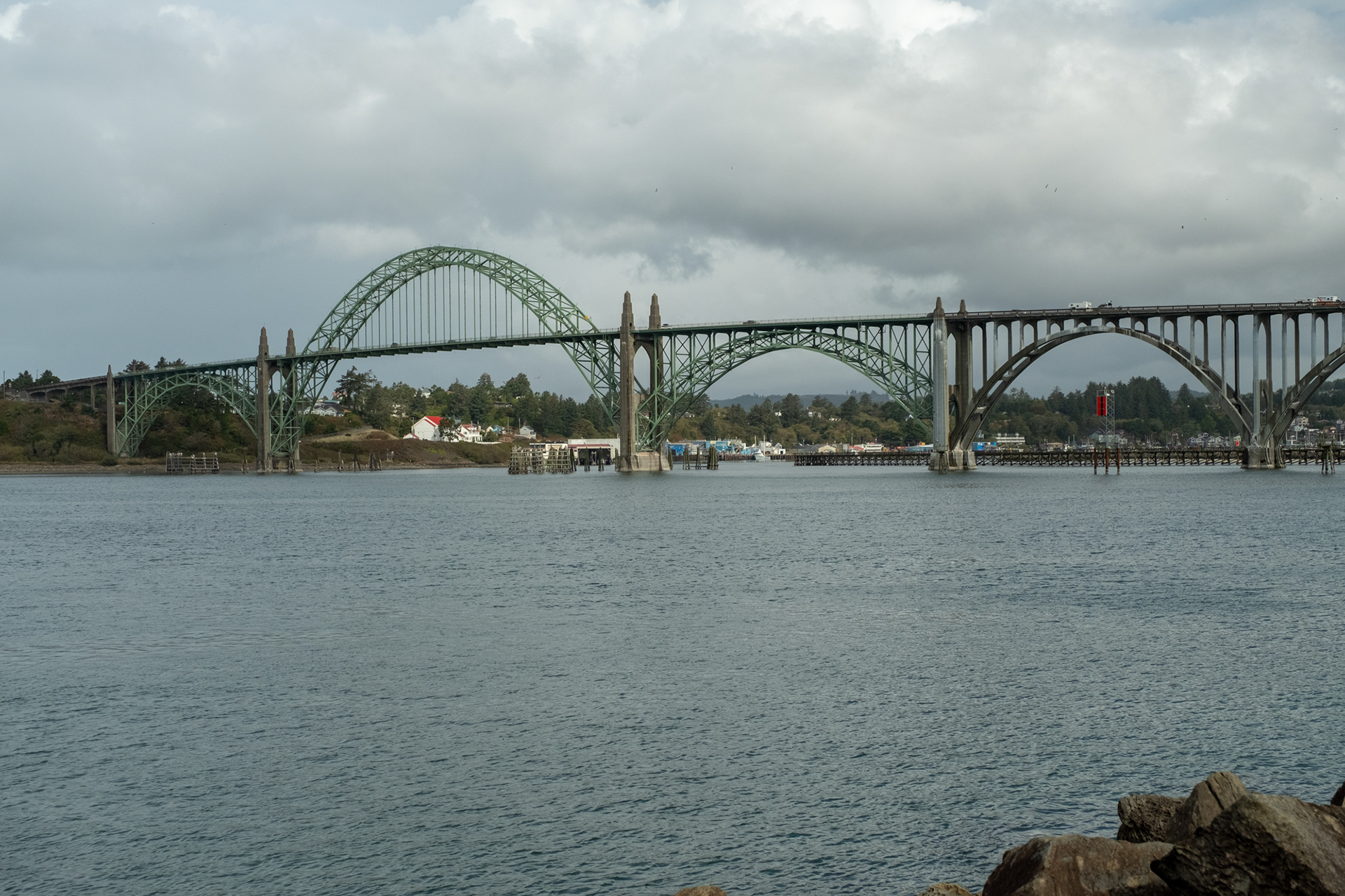 Puente de la Bahía de Yaquina, Newport, OR