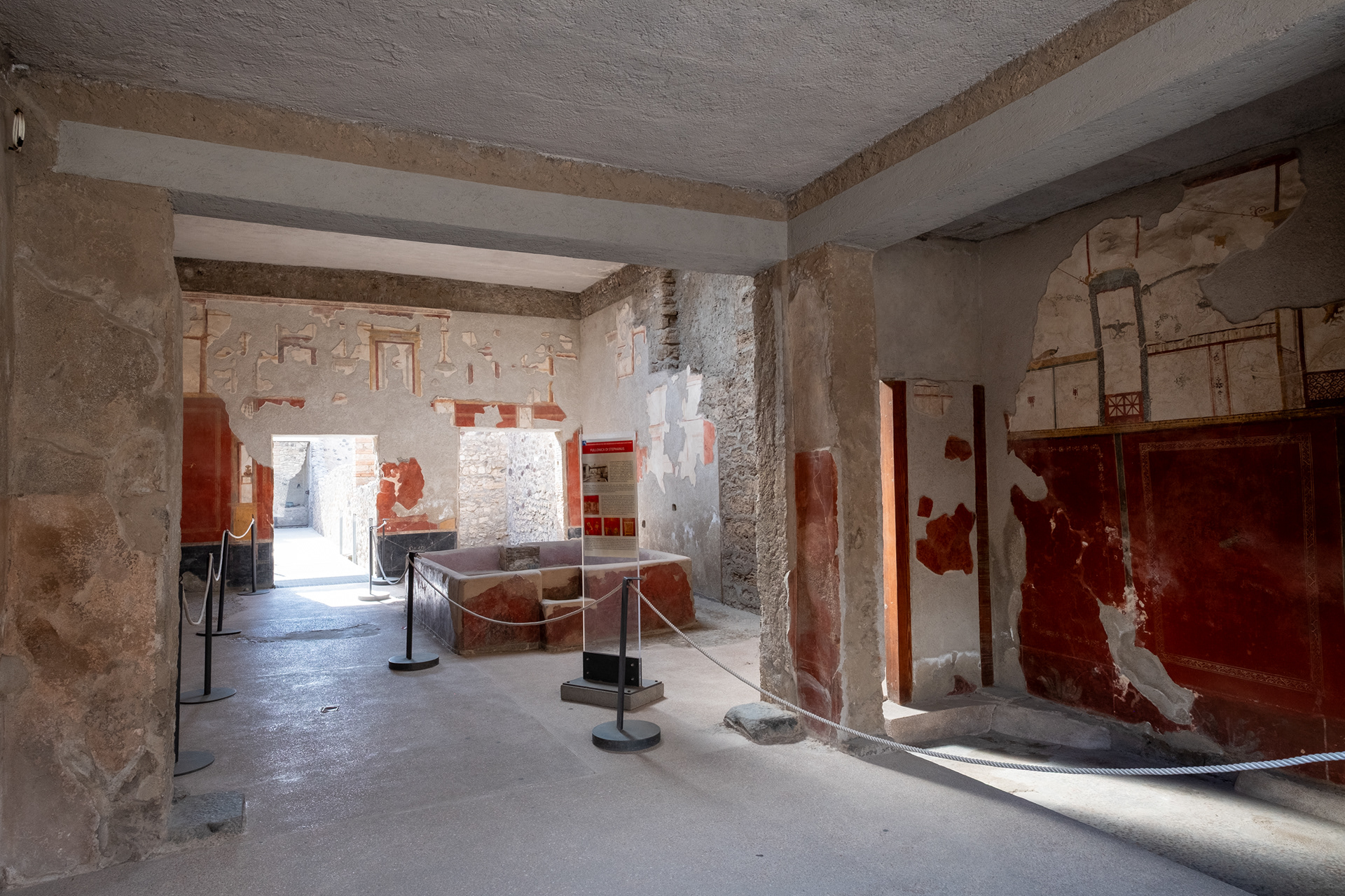 Pompeya - Fullonica di Stephanus (lavandería)