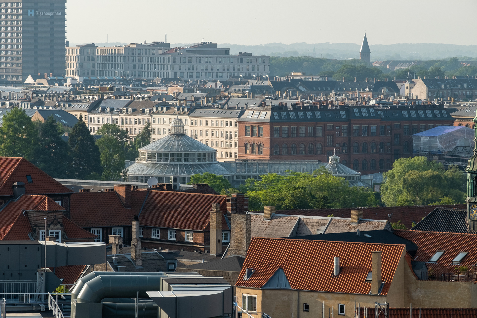 Vista desde la torre redonda