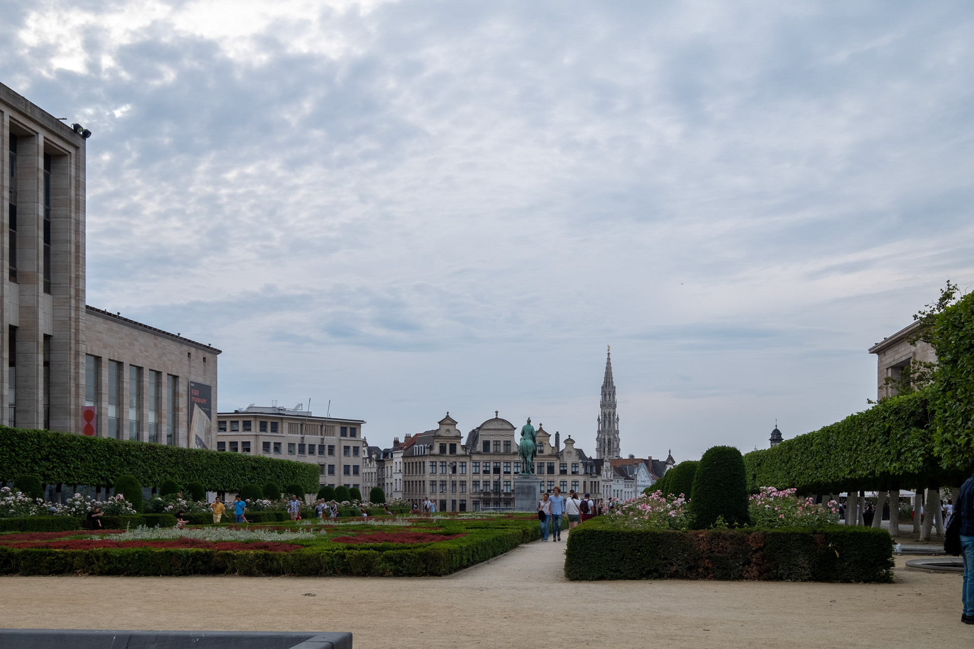 Bruselas - Jardín du Mont des Arts