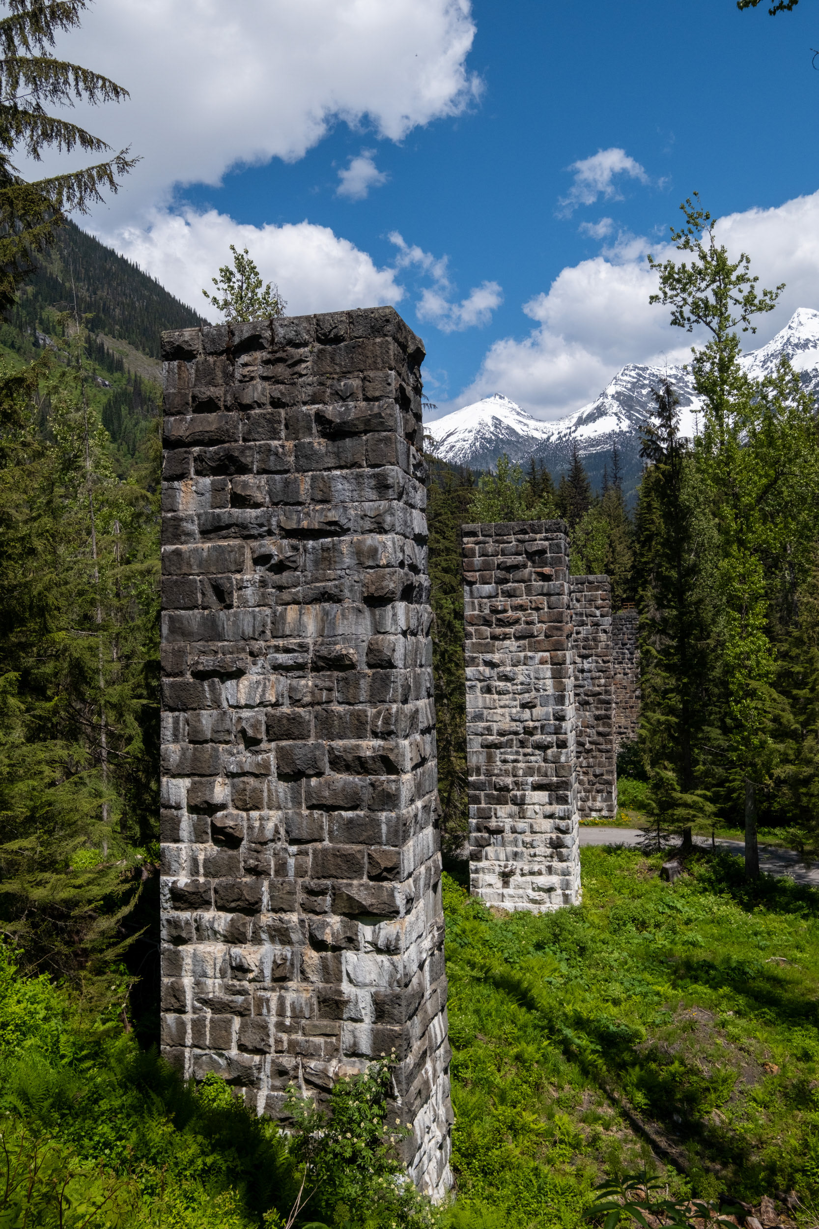 Glacier Nat. Park - bucle Brook - via abandonada del tren