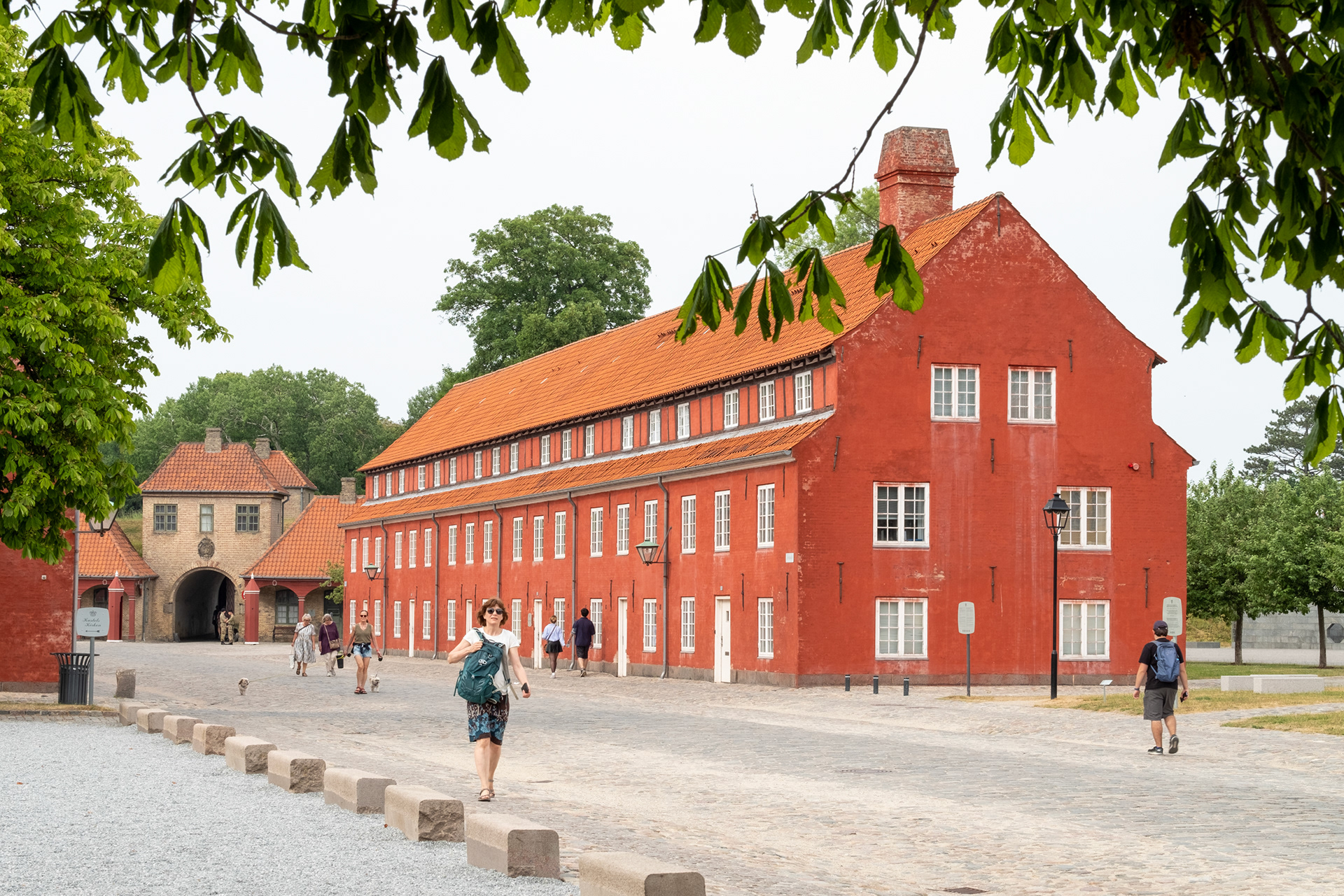 Kastellet - Fortaleza en forma de estrella del s. XVII con murallas y un museo