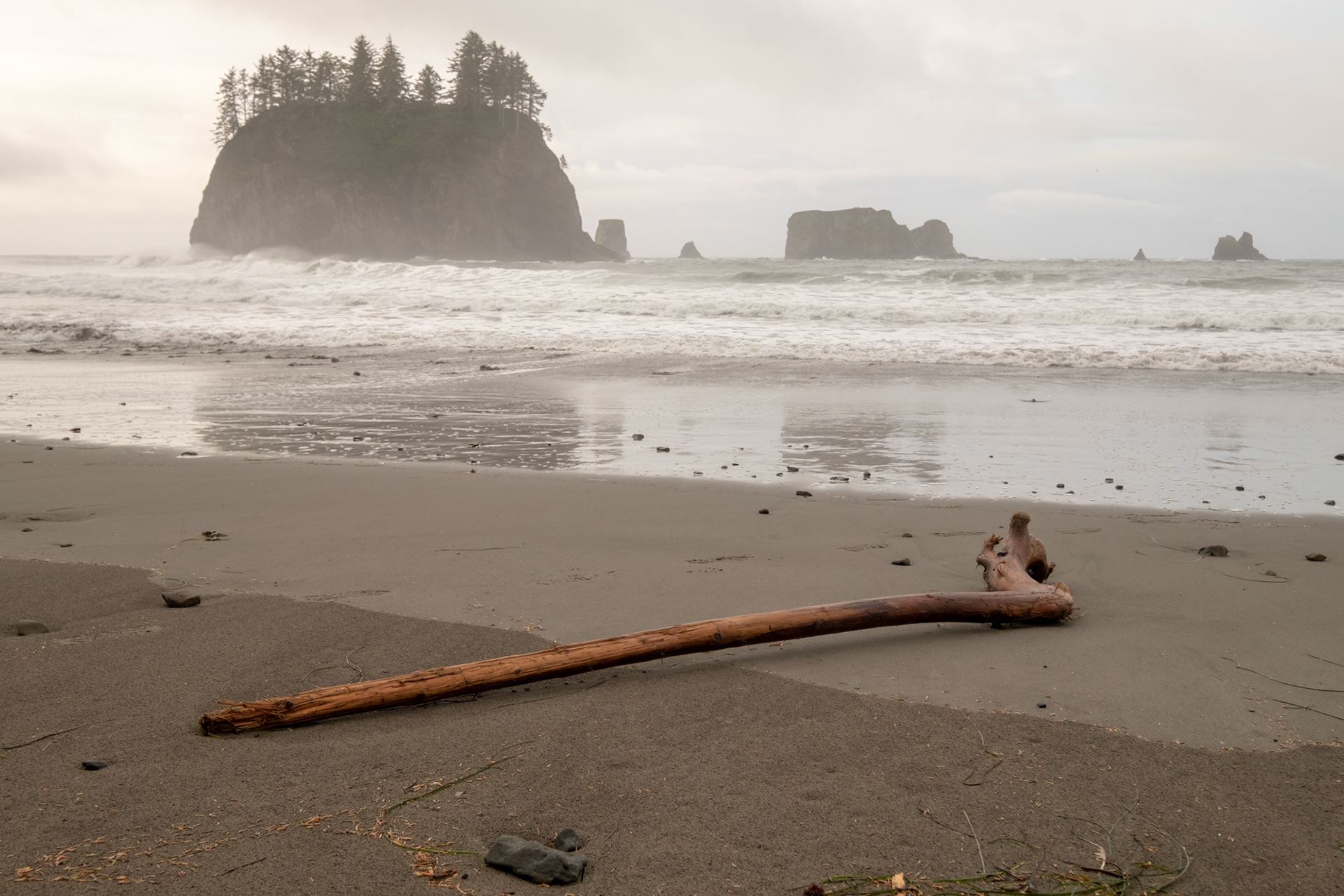 Second Beach, cerca de La Push, WA