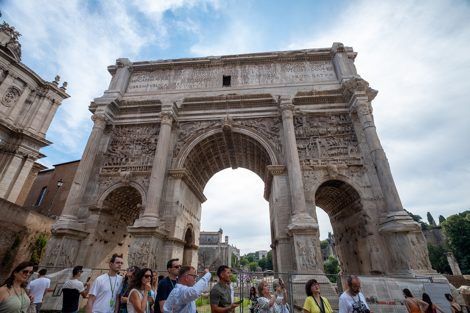 Foro Romano - Arco de Septimio Severo