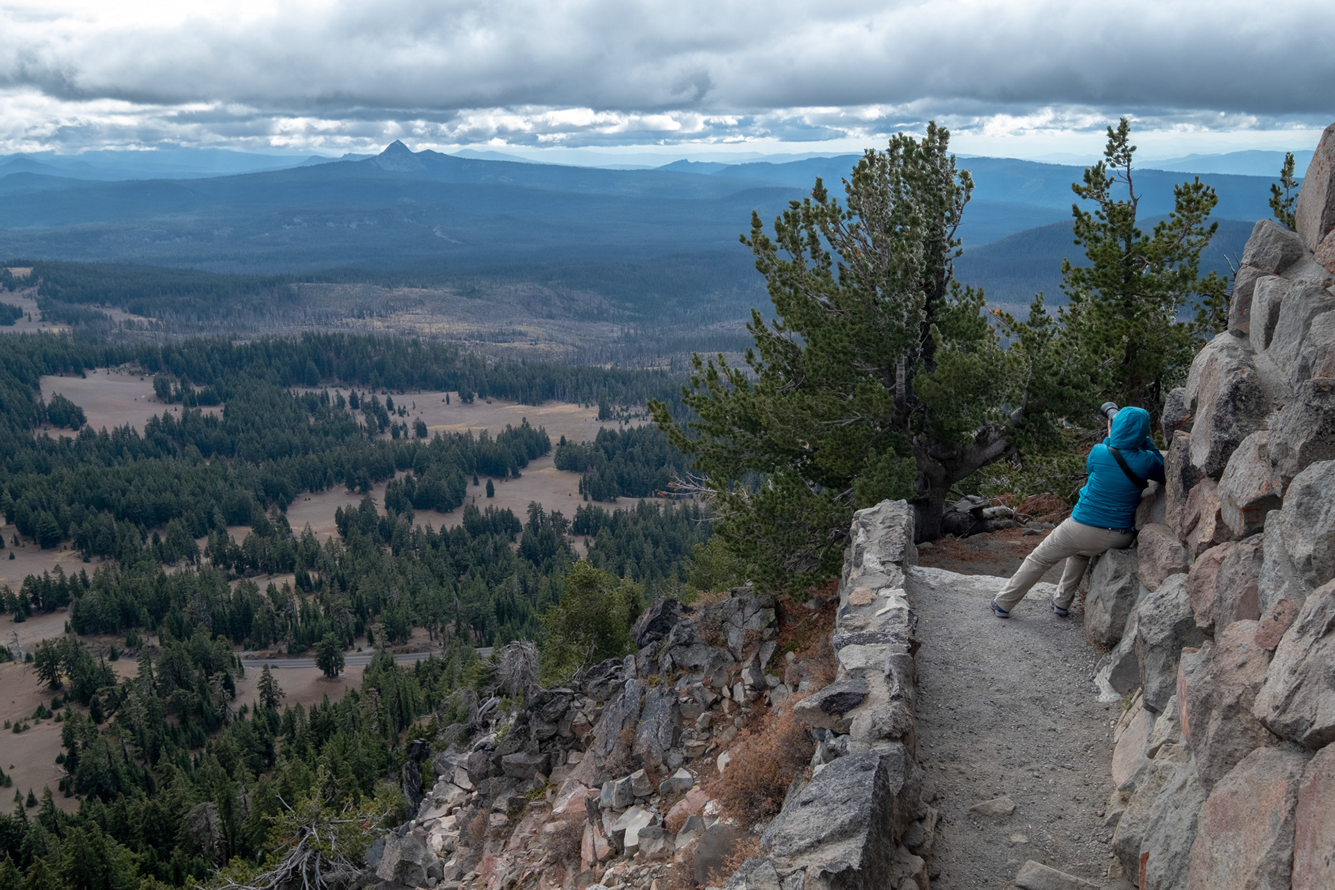 Crater Lake N.P. - trillo a The Watchman